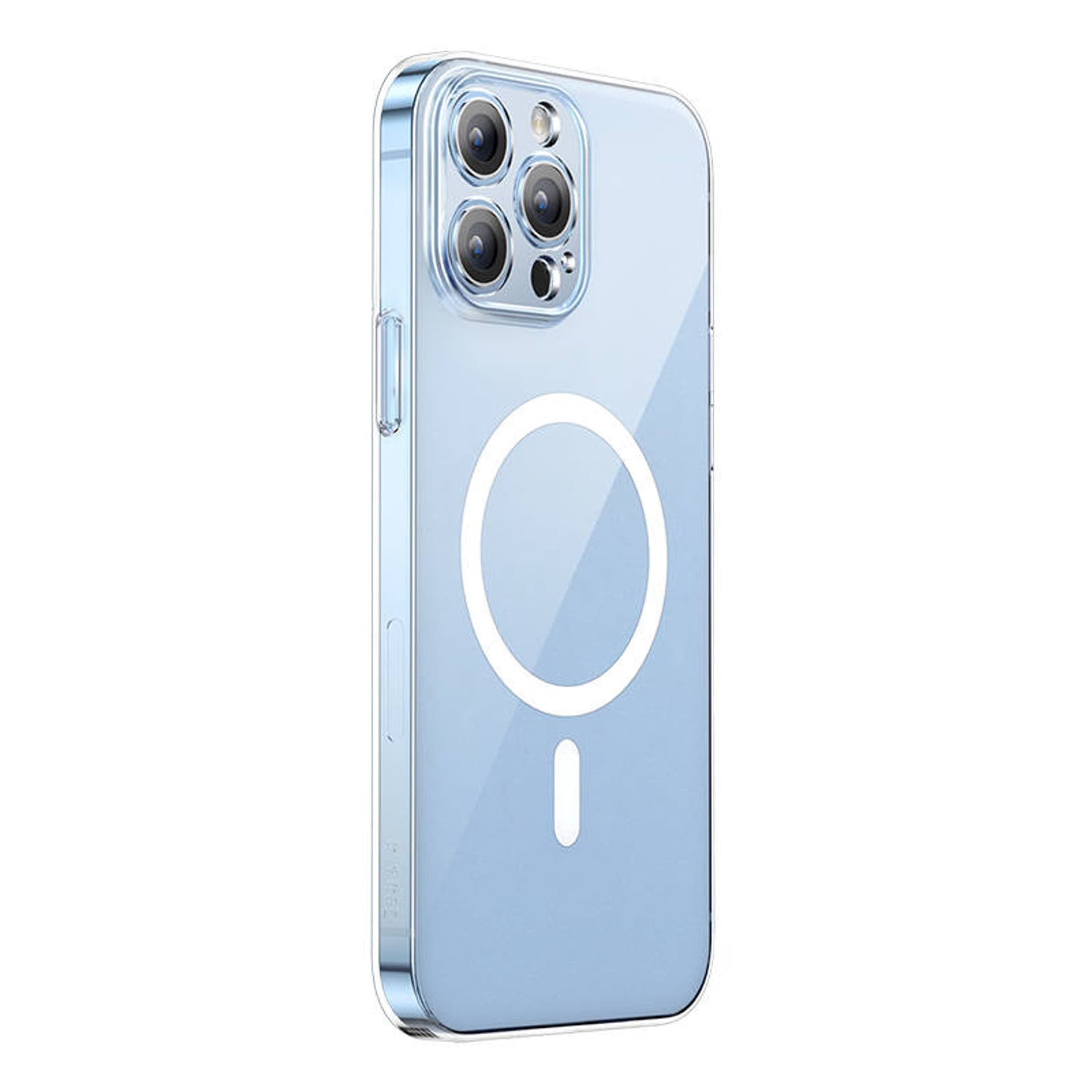 

Etui ochronne Baseus Magnetic Crystal Clear do iPhone 13 Pro (transparentne) + szkło hartowane + zestaw czyszczący, Transparentne) + szkło hartowane + zestaw czyszcząc