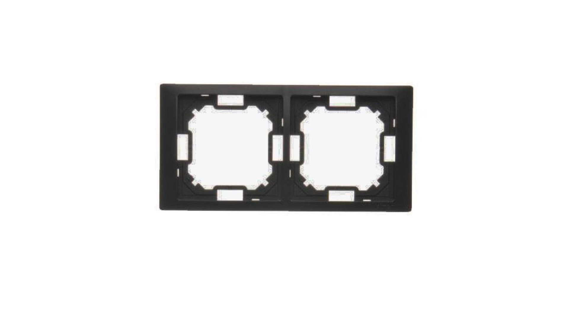 

Simon Basic Ramka 2-krotna Neos IP20 czarny mat BMRC2/49