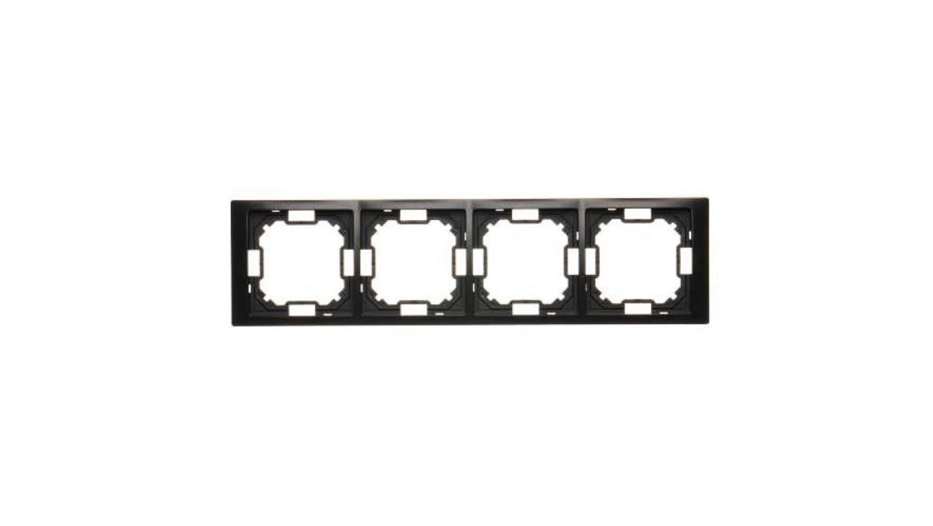 

Simon Basic Ramka 4-krotna Neos IP20 czarny mat BMRC4/49