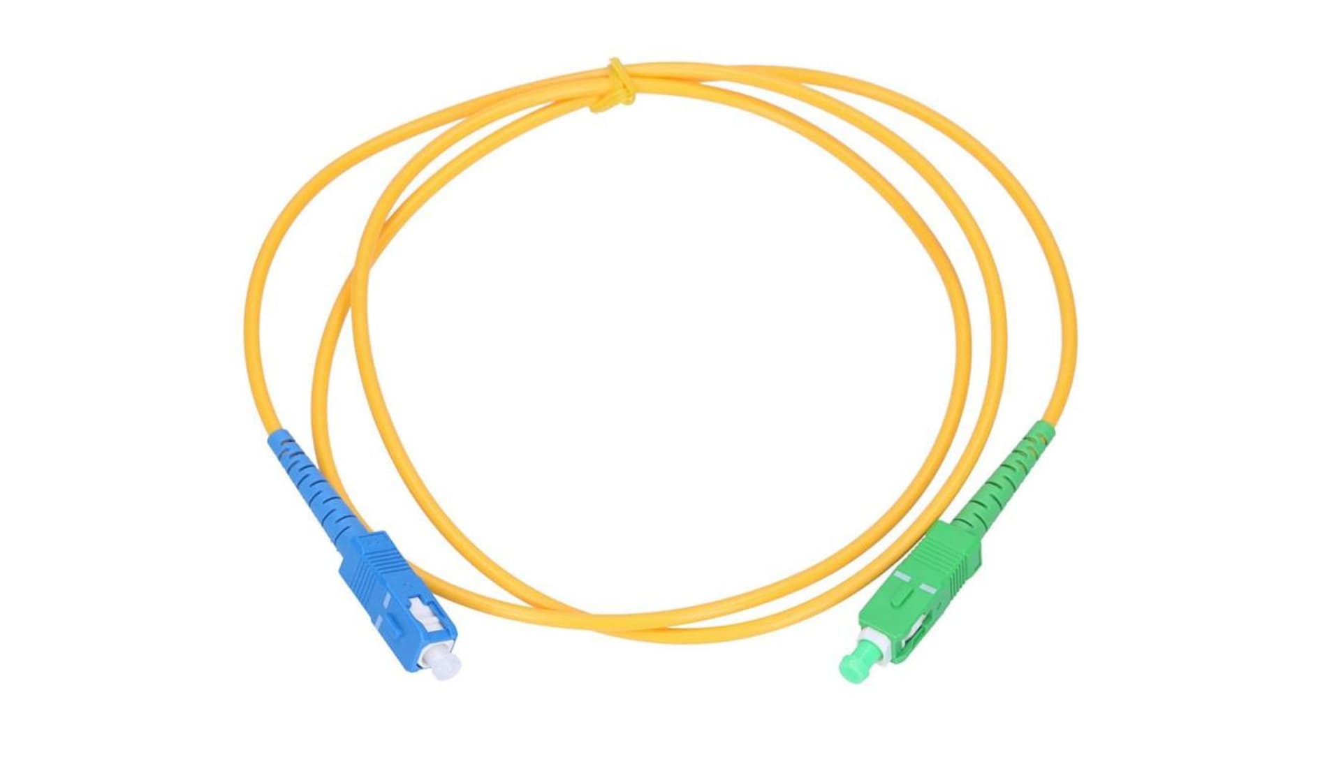 

EXTRALINK PATCHCORD SC/APC-SC/UPC SM G.657A1 SIMPLEX 0.5M