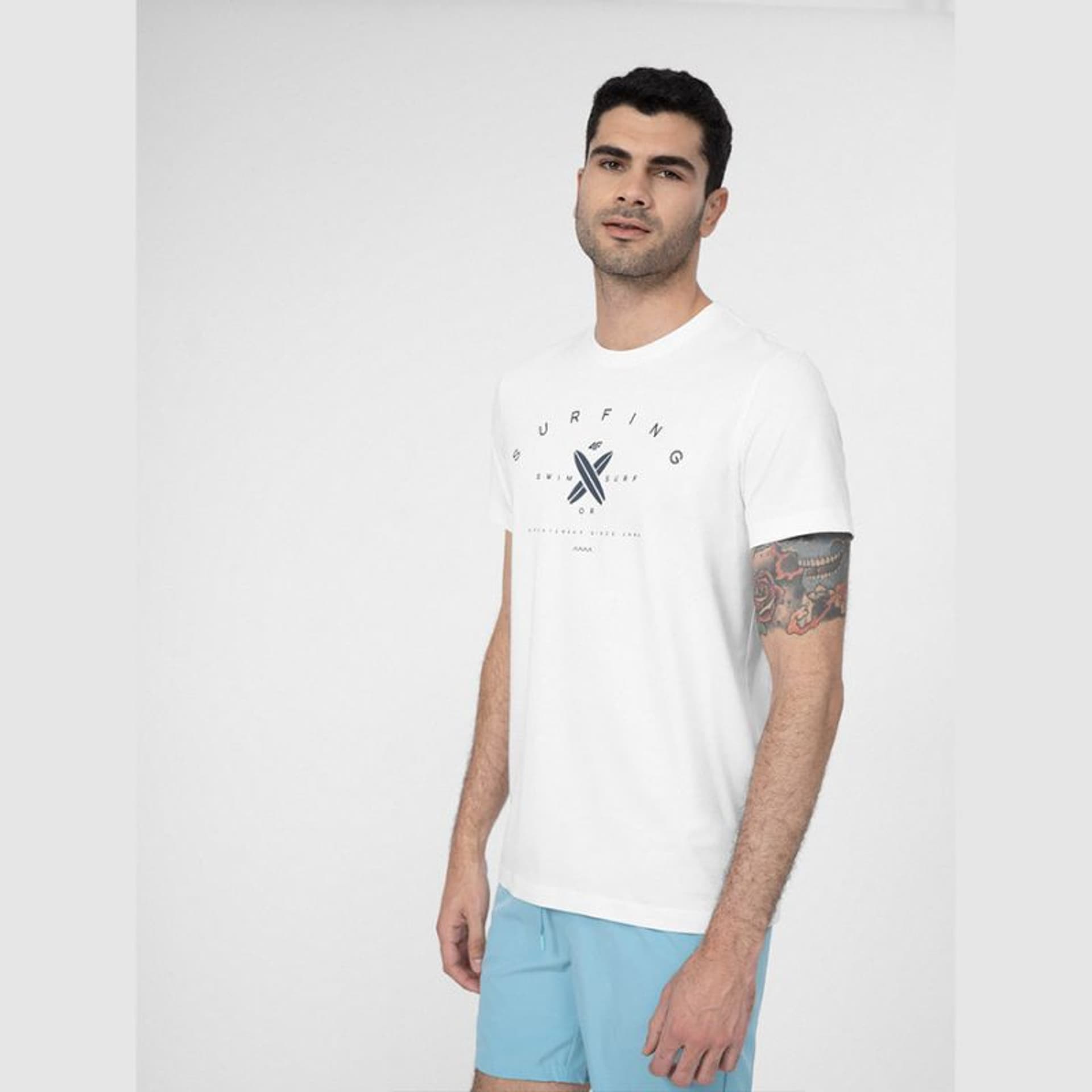 

Koszulka 4F M 4FSS23TTSHM366 (kolor Biały, rozmiar XXXL)