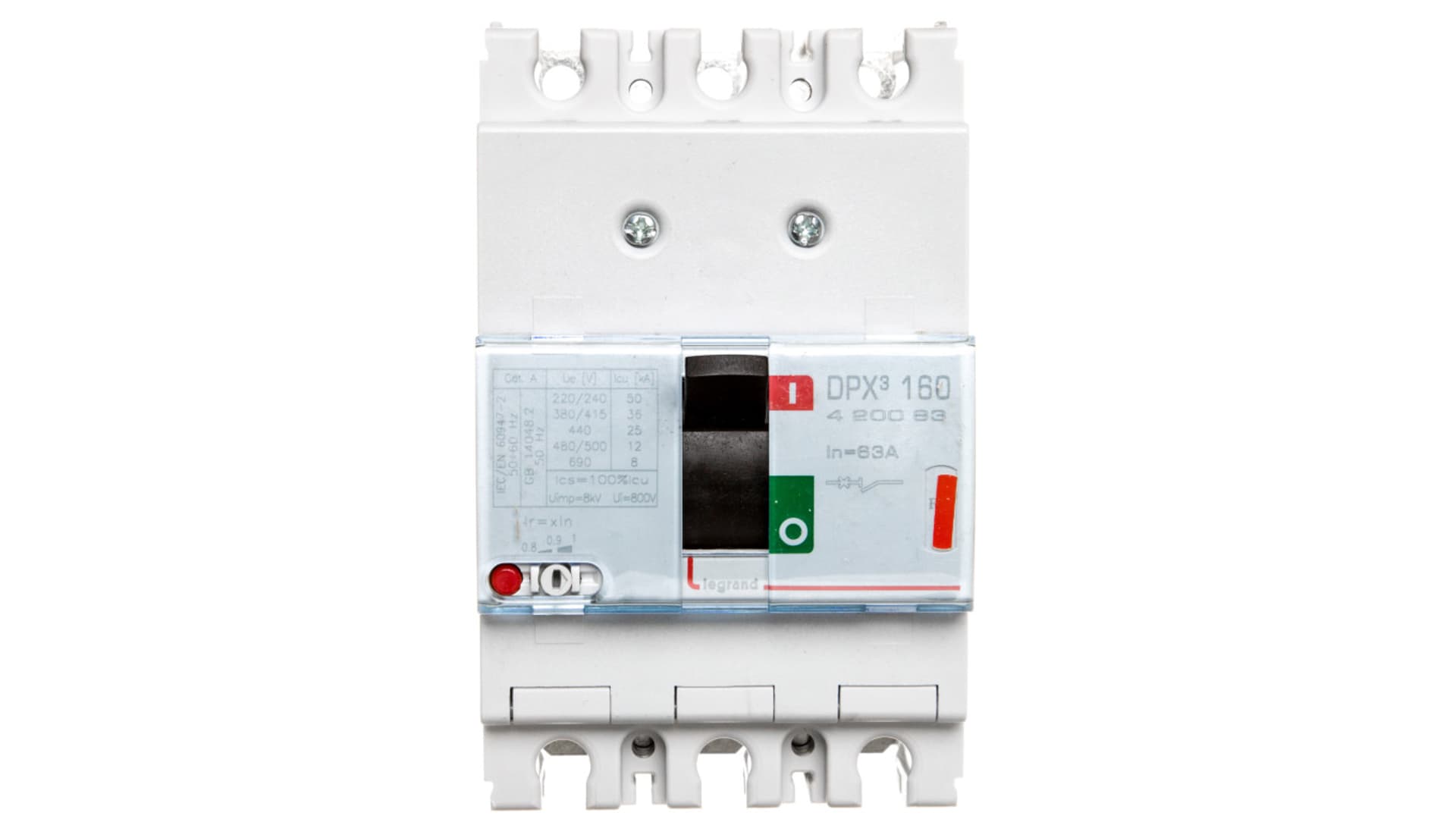 

Wyłącznik mocy 63A 3P 36kA DPX3 160 420083