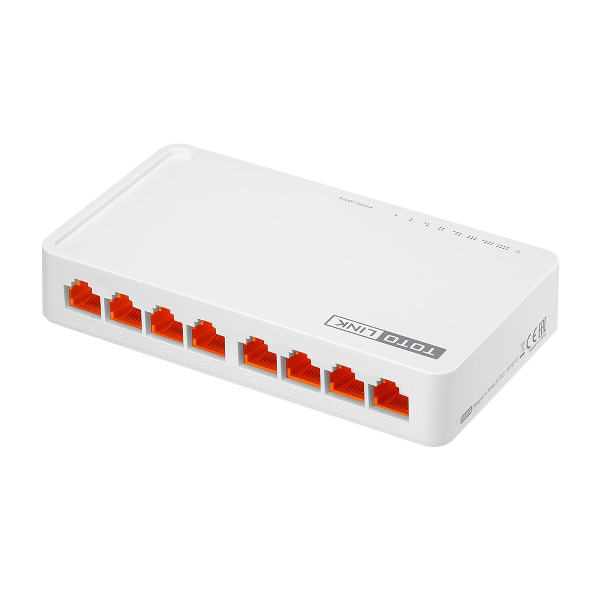 

TOTOLINK S808G 8-PORT GIGABIT DESKTOP SWITCH