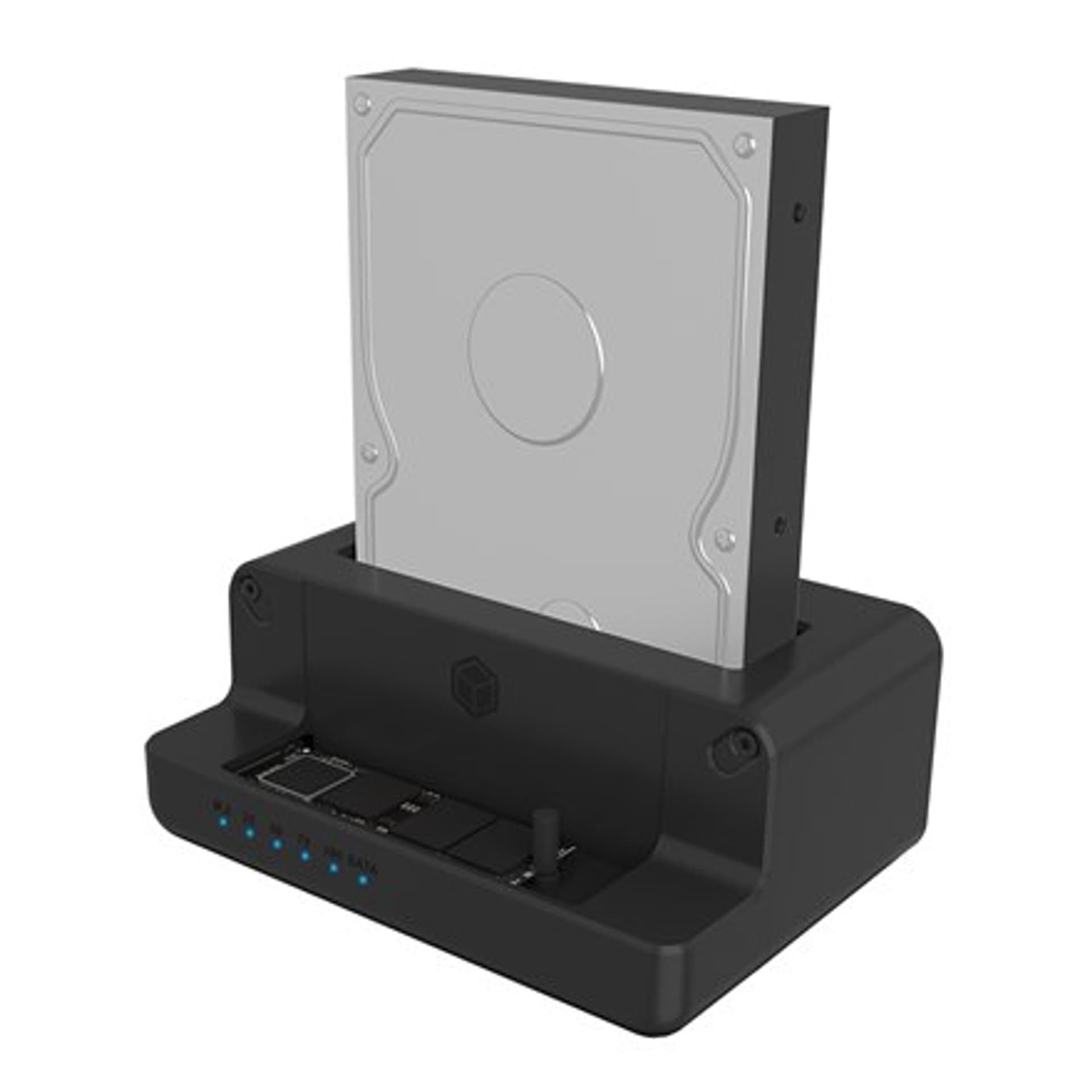 

Raidsonic Icy Box IB-2914MSCL-C31 Stacja dokująca i klonująca dla M.2 NVMe SSD i 2,5''/3,5'' SATA SSD/HDD