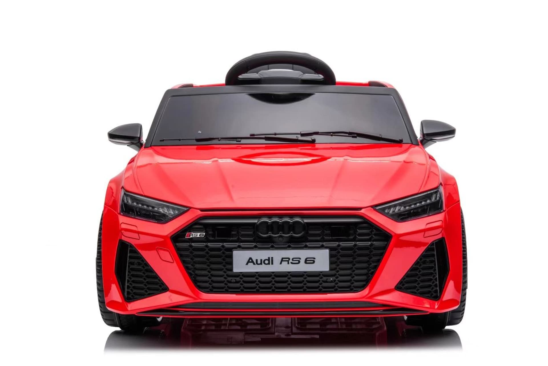 

Audi RS 6 Elektryczny Samochodzik dla dzieci Czerwony + Pilot + Koła EVA + Wolny Start + Audio LED