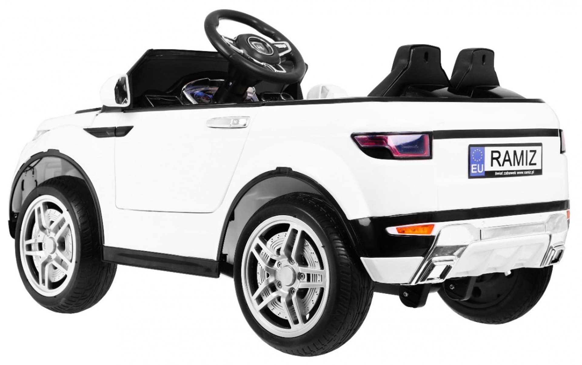 

Autko Rapid Racer elektryczne dla dzieci Biały + Pilot + Wolny Start + EVA + MP3 LED