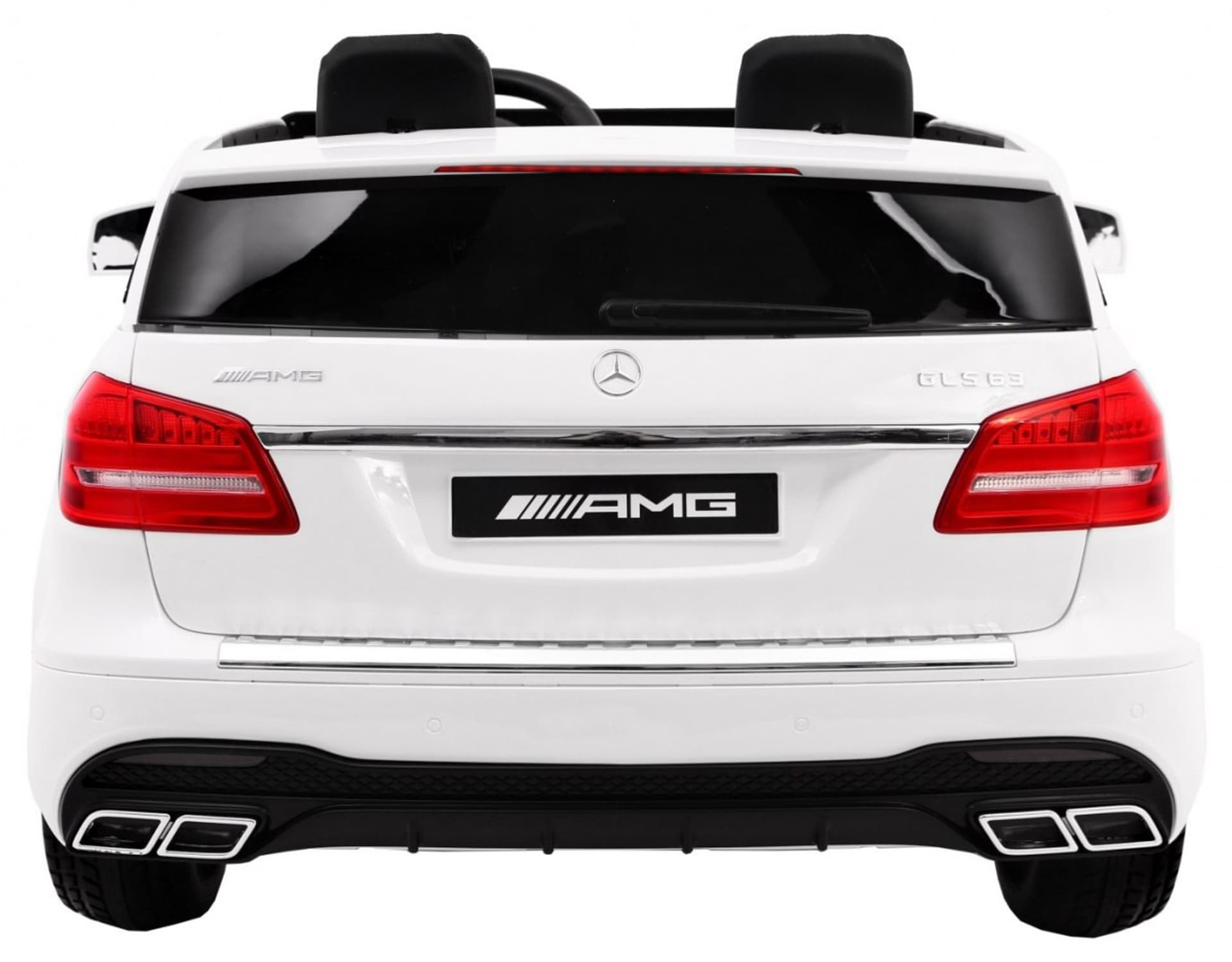 

Auto na akumulator Mercedes AMG GLS63 dla dzieci Biały + Lakierowany + 4x4 + Nawiew powietrza