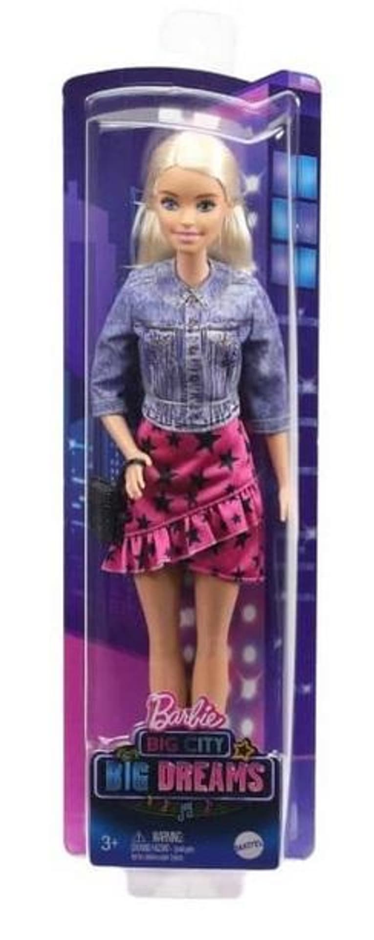 

Barbie Big City Malibu lalka podstawowa blond