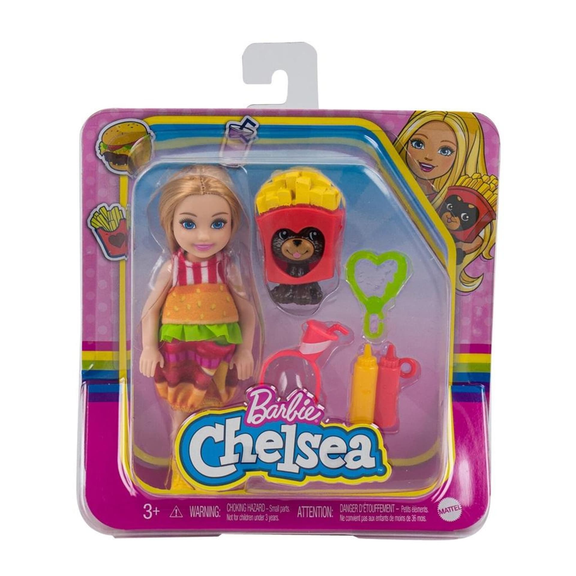 

Barbie Chelsea w kostiumie + akcesoria GRP69