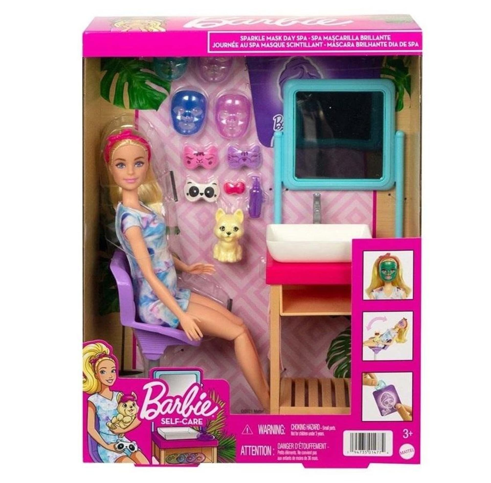 

Barbie Domowe Spa zestaw