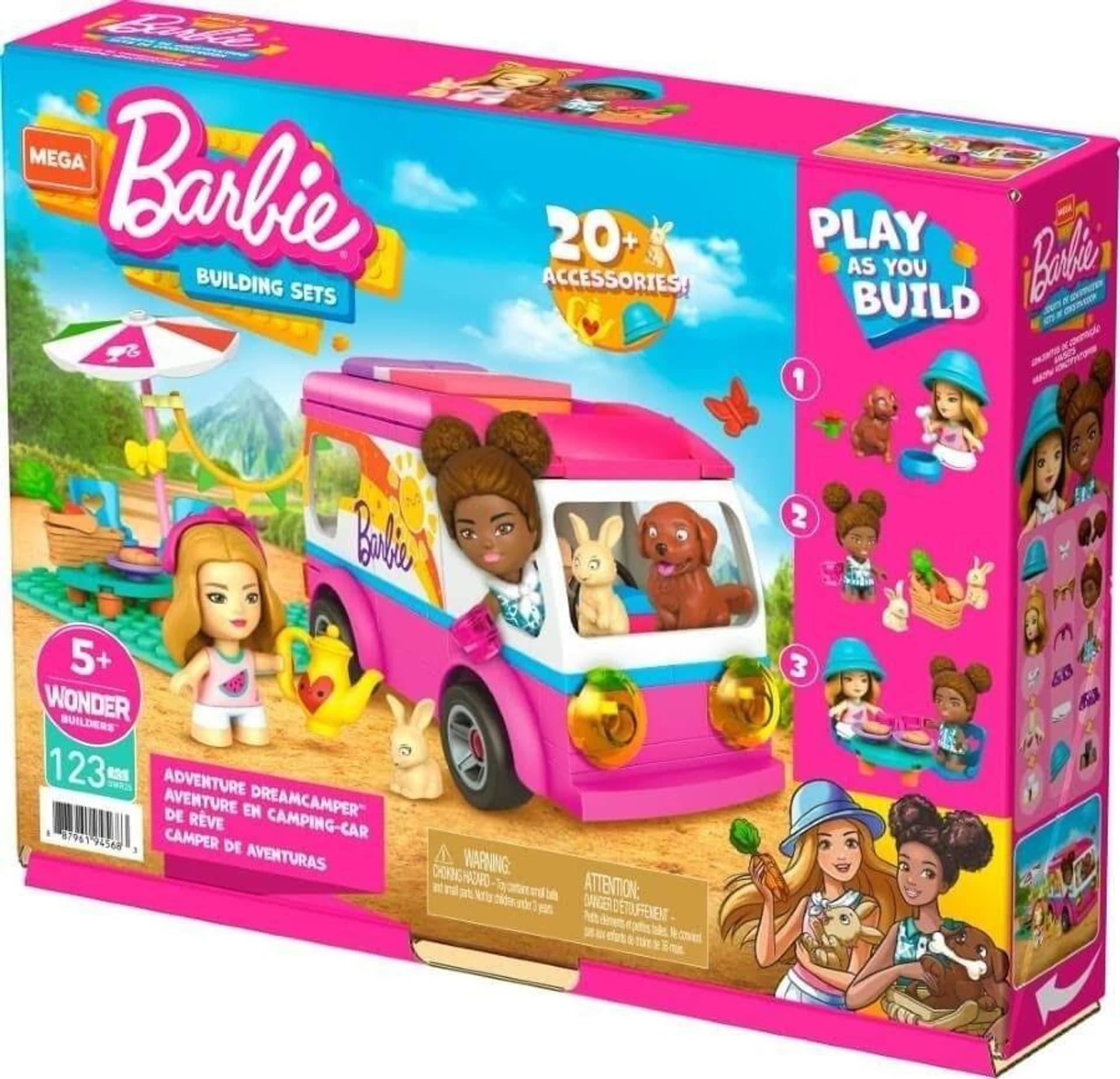 

Barbie Mega Construx Wymarzony kamper
