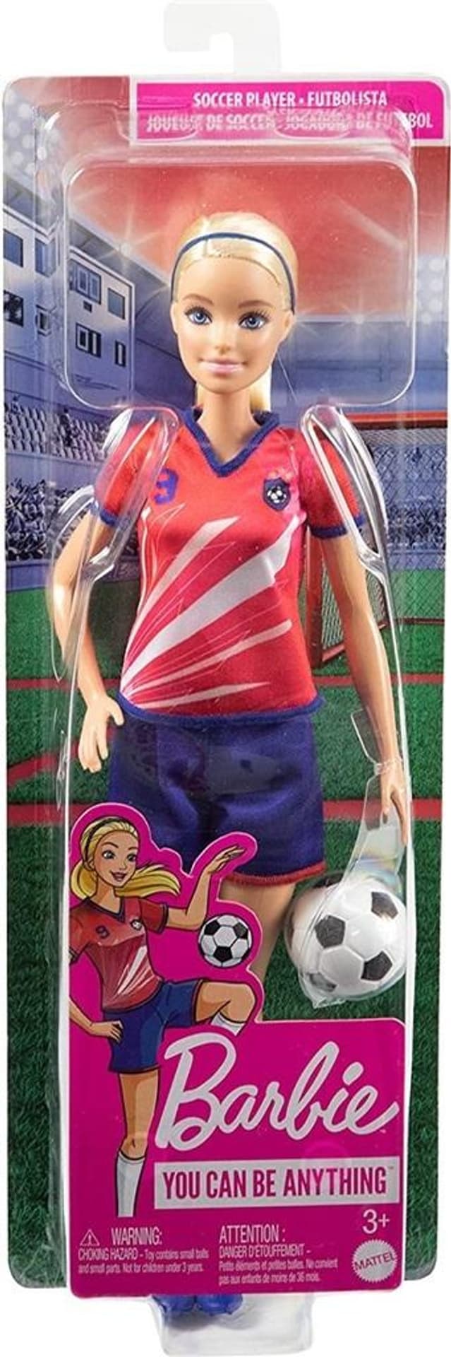 

Barbie: lalka kariera Piłkarka HCN17