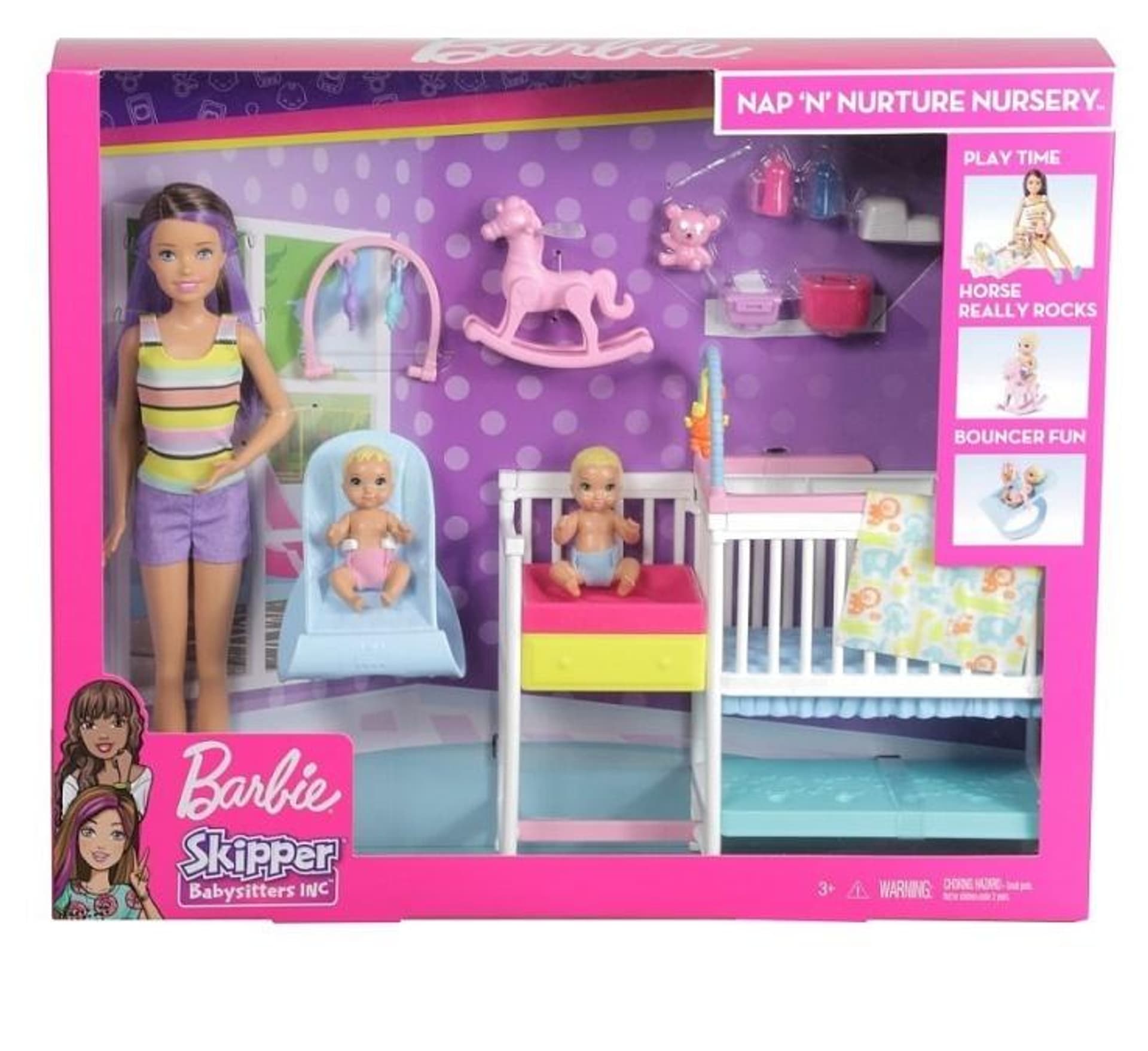 

Barbie. Skipper opiekunka
