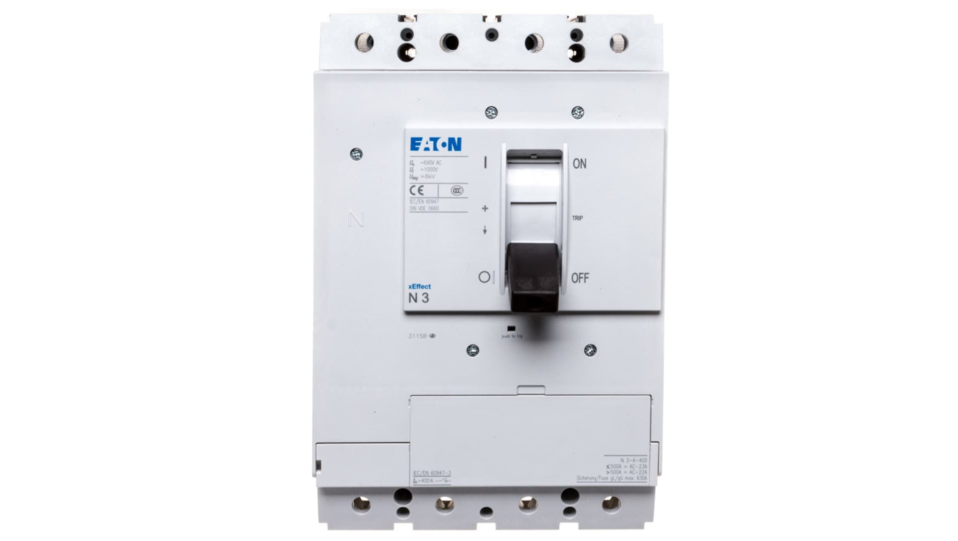 

Rozłącznik mocy 4P 400A BG3 N3-4-400 266023