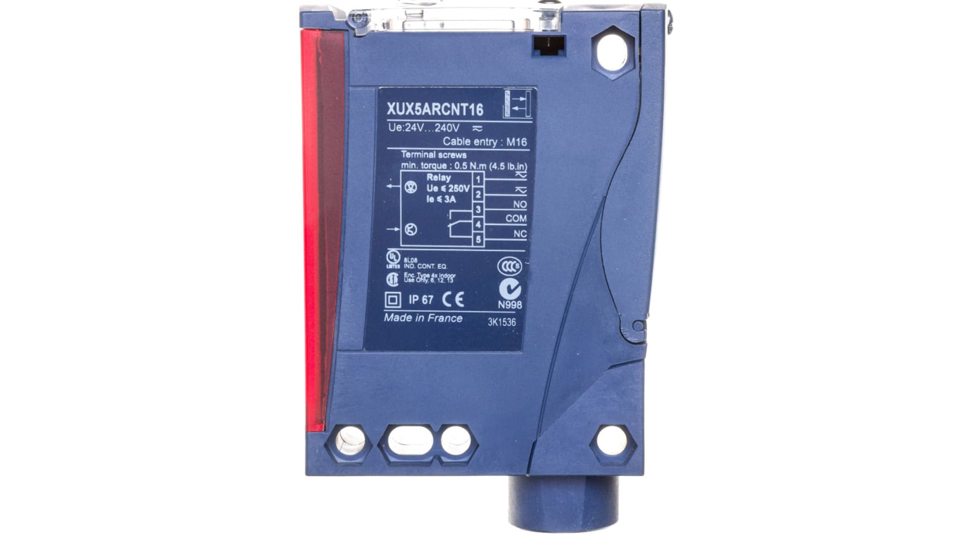 

Czujnik fotoelektryczny Sn=2,1m 24-240VAC/DC XUX5ARCNT16