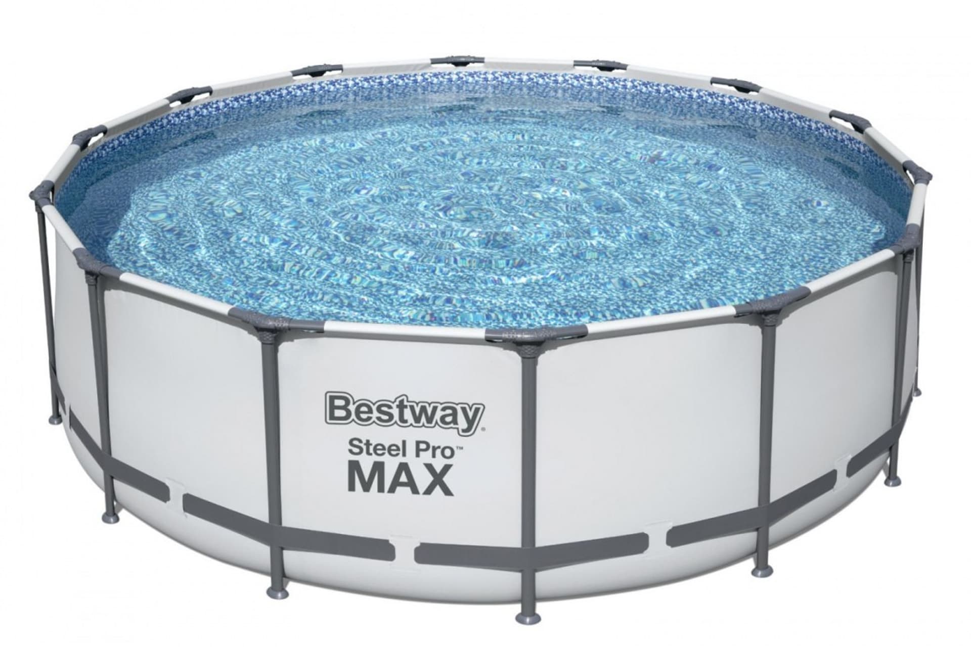 

Basen stelażowy Steel Pro MAX 427x122 Szary 14FT BESTWAY 5w1 + Akcesoria