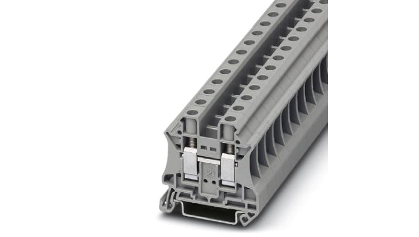 

Listwa zaciskowa przepustowa 2-przewodowa 0,5-16mm2 szara UT 10 3044160