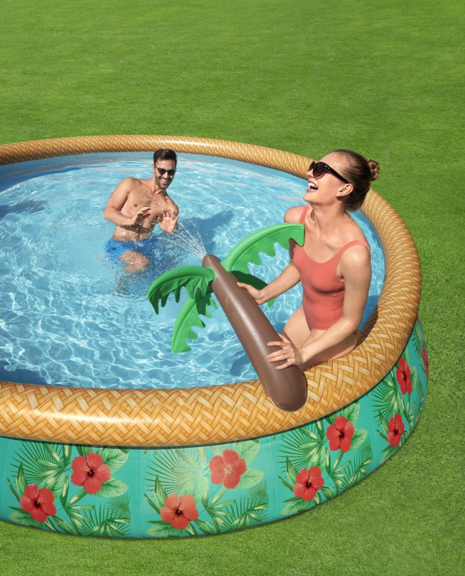 

Bestway 57416 BASEN ROZPOROWY FAST SET Z PALMA I POMPĄ FILTRACYJNĄ 4.57m x 0.84m