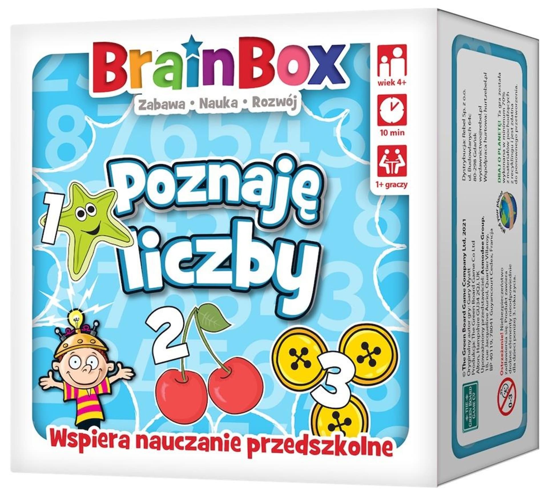 

BrainBox - Poznaję liczby REBEL