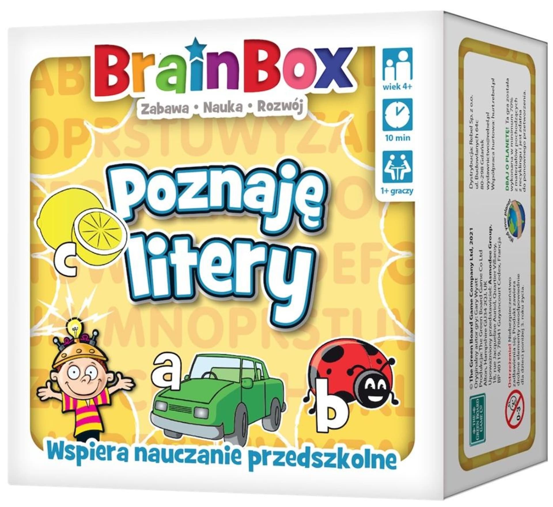 

BrainBox - Poznaję litery REBEL