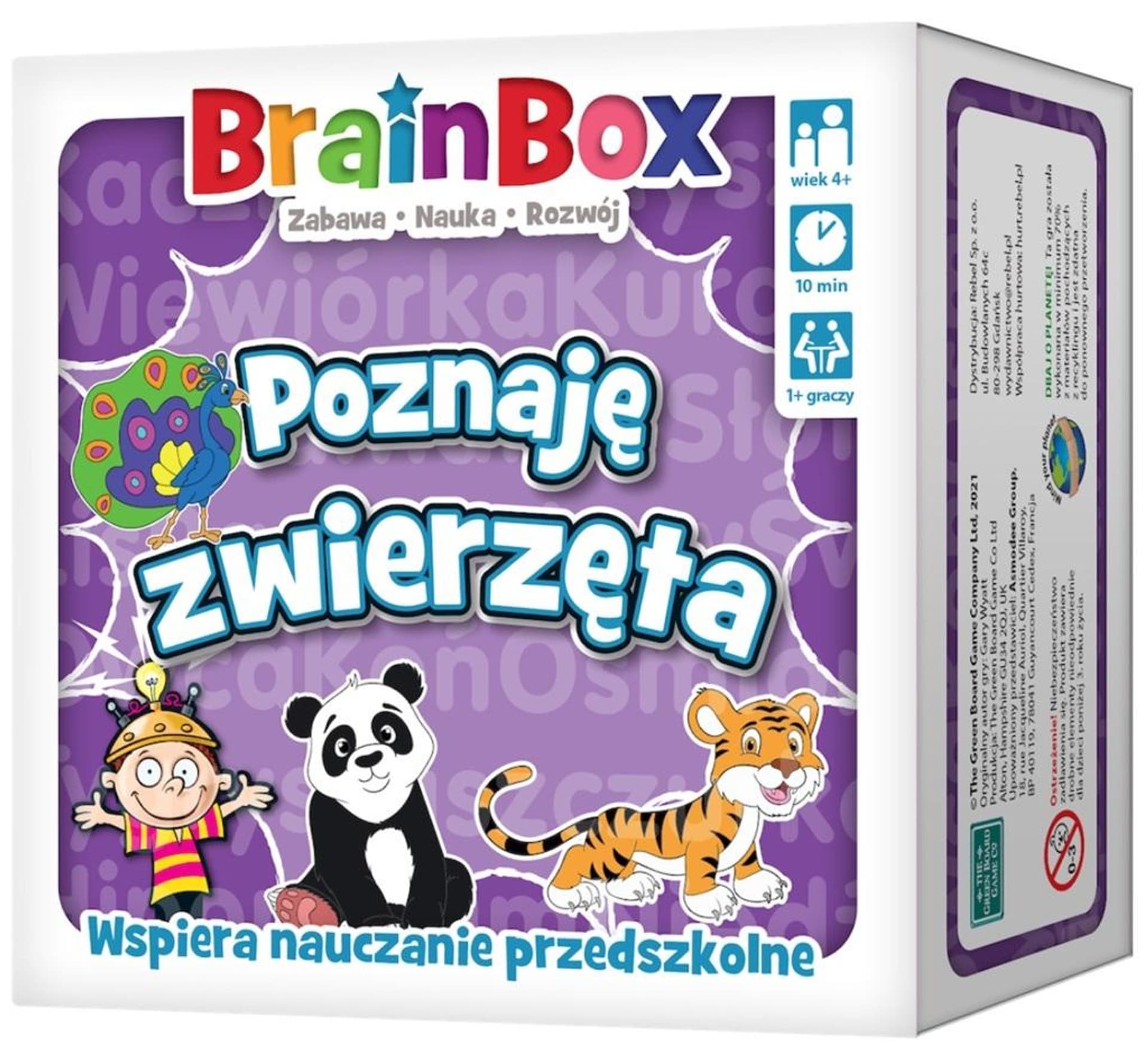 

BrainBox - Poznaję zwierzęta REBEL