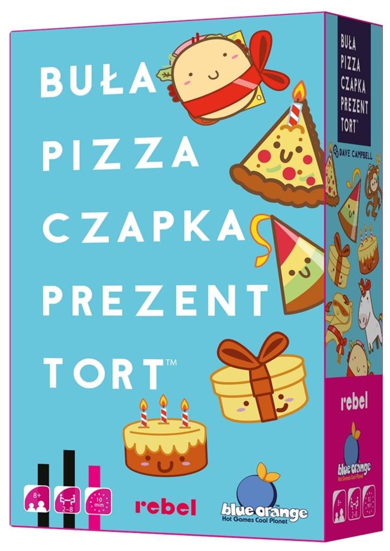 

Buła, Pizza, Czapka, Prezent, Tort REBEL