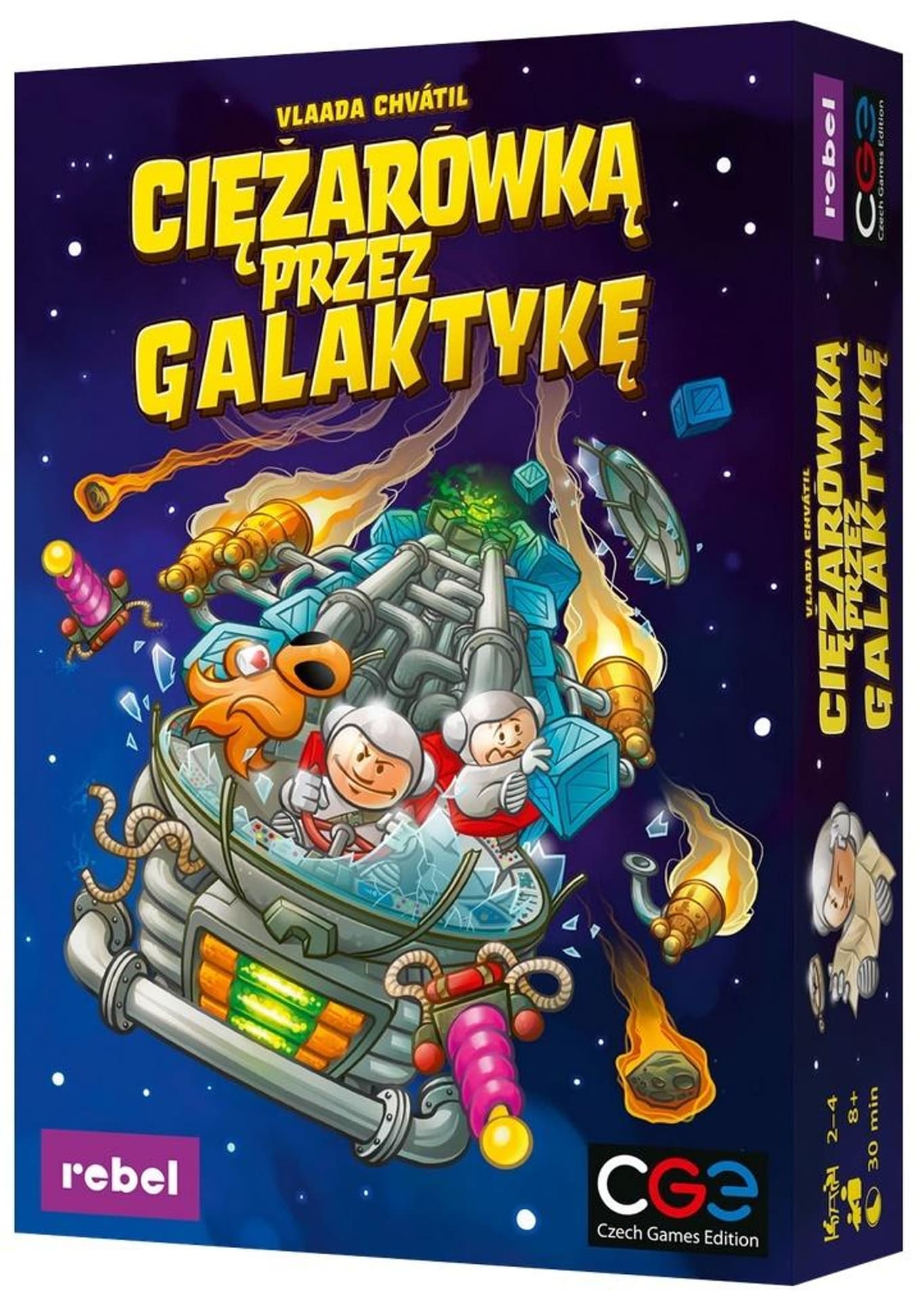 

Ciężarówką przez Galaktykę (wydanie 2021) REBEL, Wydanie 2021) rebe