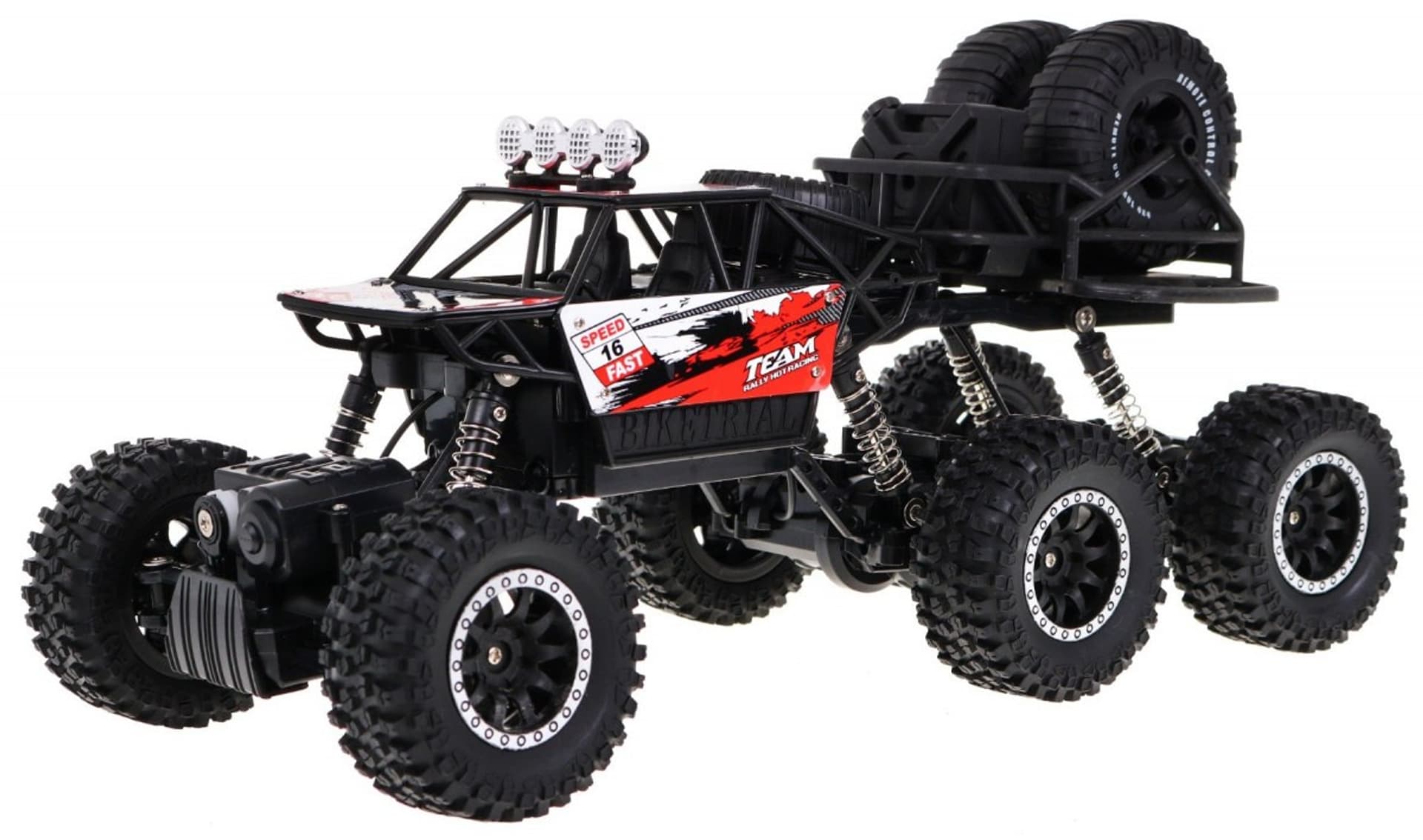 

Crawler High dla dzieci 8+ Zdalnie sterowany model 1:14 Napęd 6x6 + Zapasowe koła