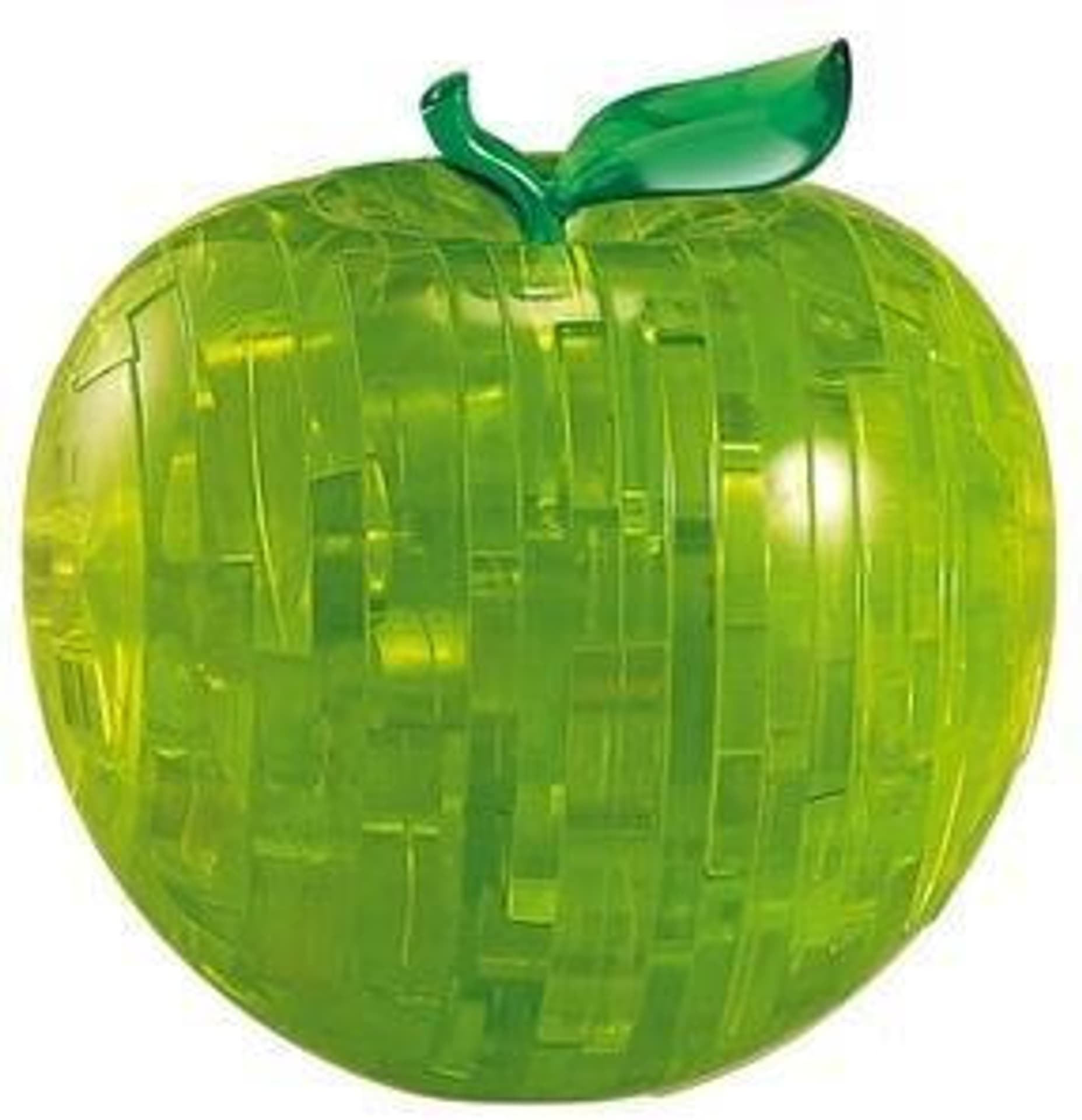 

Crystal puzzle Jabłko zielone