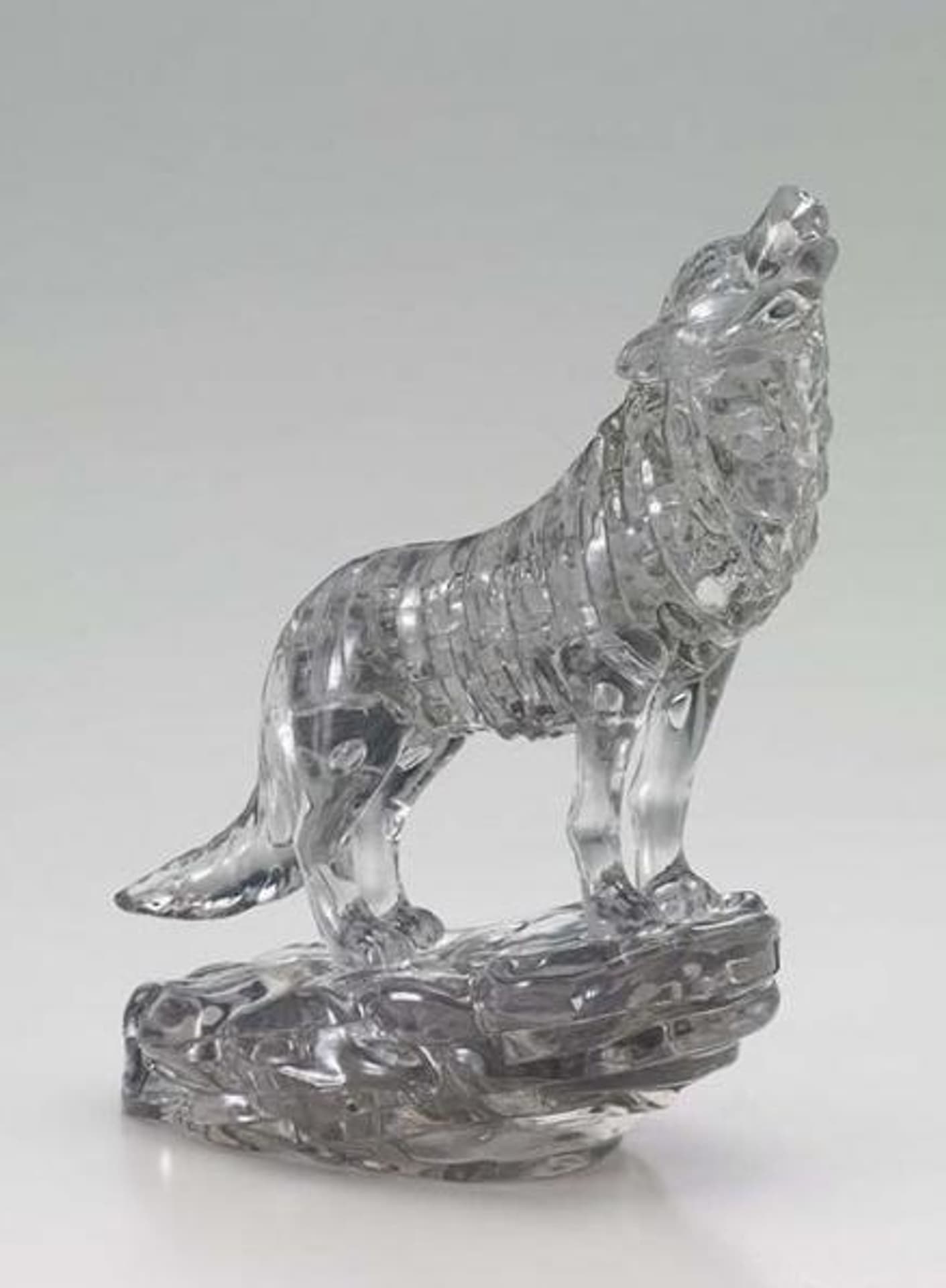 

Crystal puzzle Wilk czarny
