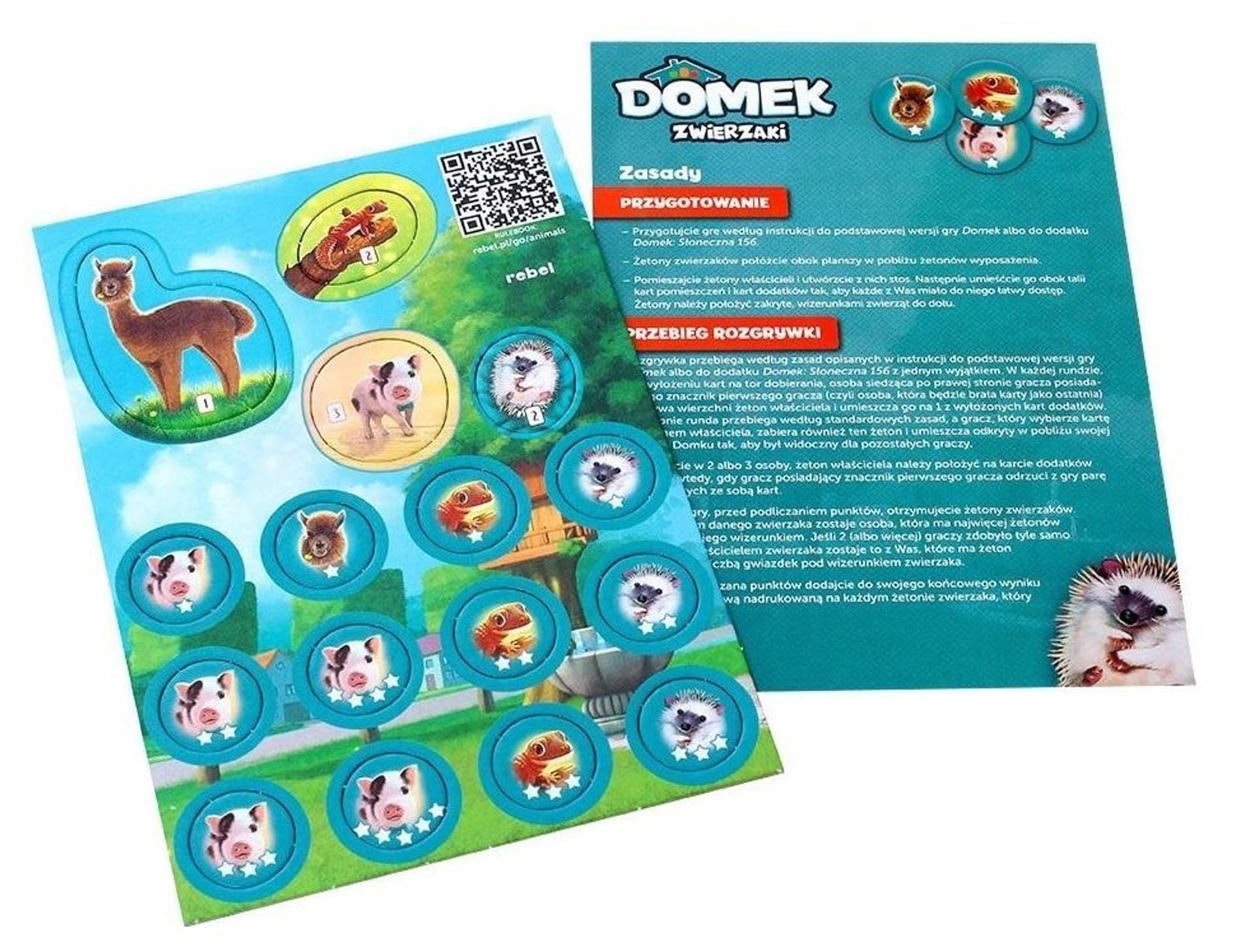 

Domek: Zwierzaki REBEL