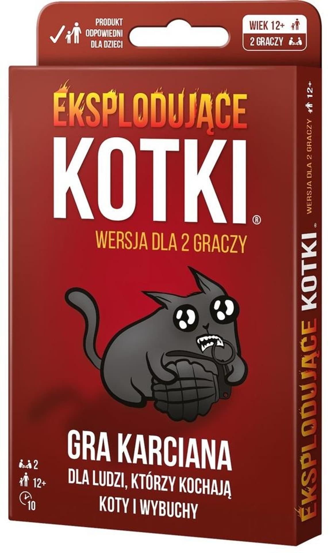 

Eksplodujące Kotki: Wersja dla 2 graczy