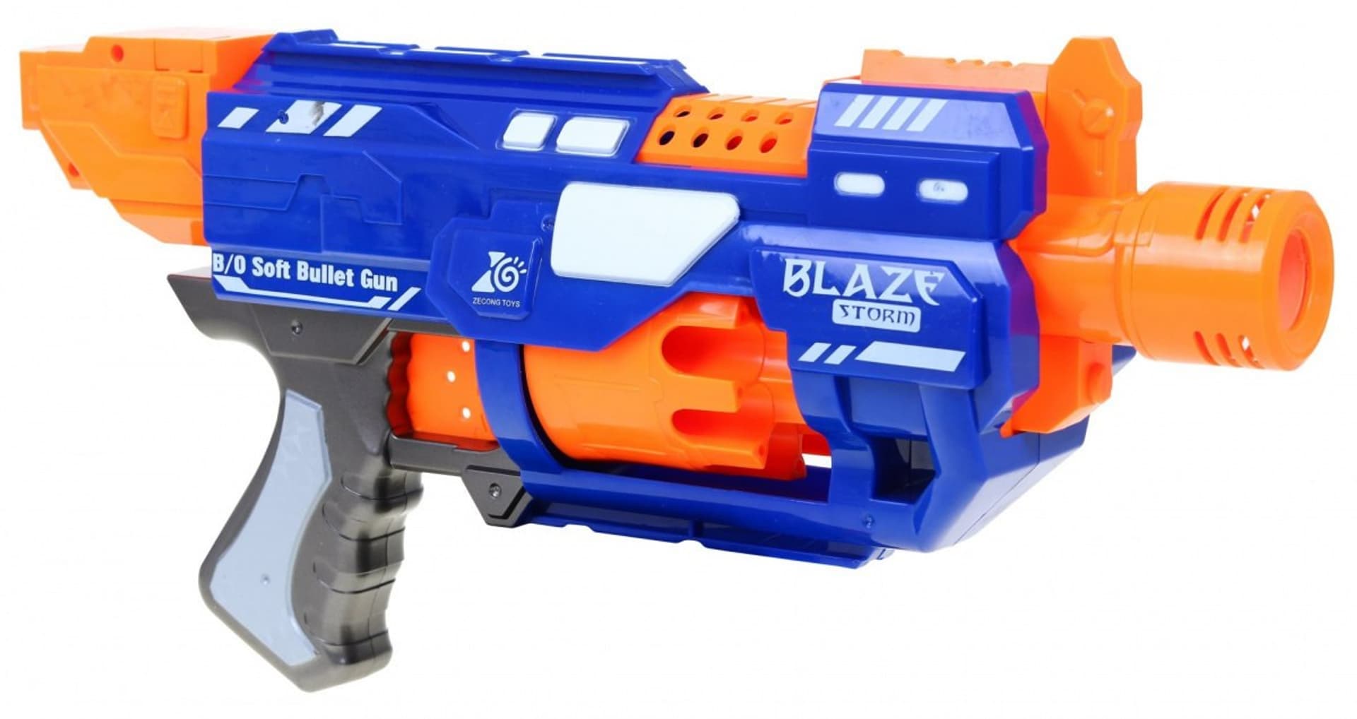 

Elektryczny Karabin dla dzieci 6+ Blaze Storm 20 długich Pocisków z pianki + Zasięg do 10 m