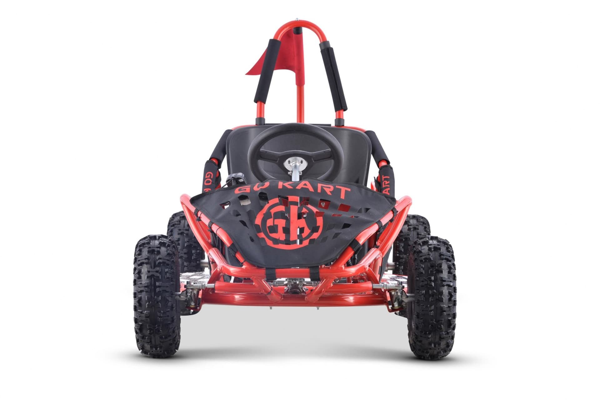 

Gokart Fast Dragon na akumulator Czerwony 30km/h + Silnik 1000W + Koła pompowane + Regulacja siedzenia + Pasy