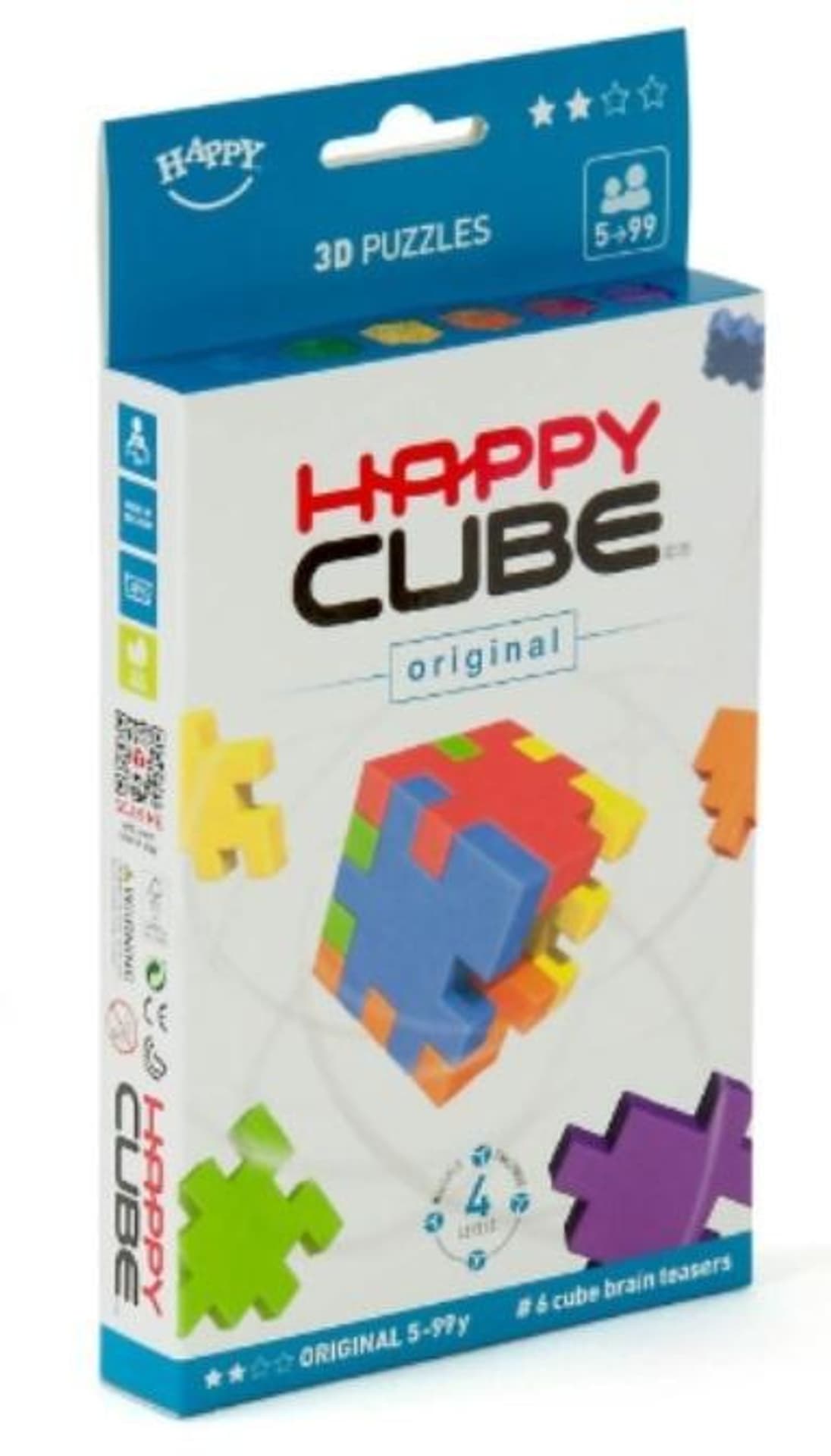 

Happy Cube Original (6 części) IUVI Games, 6 części) iuvi game