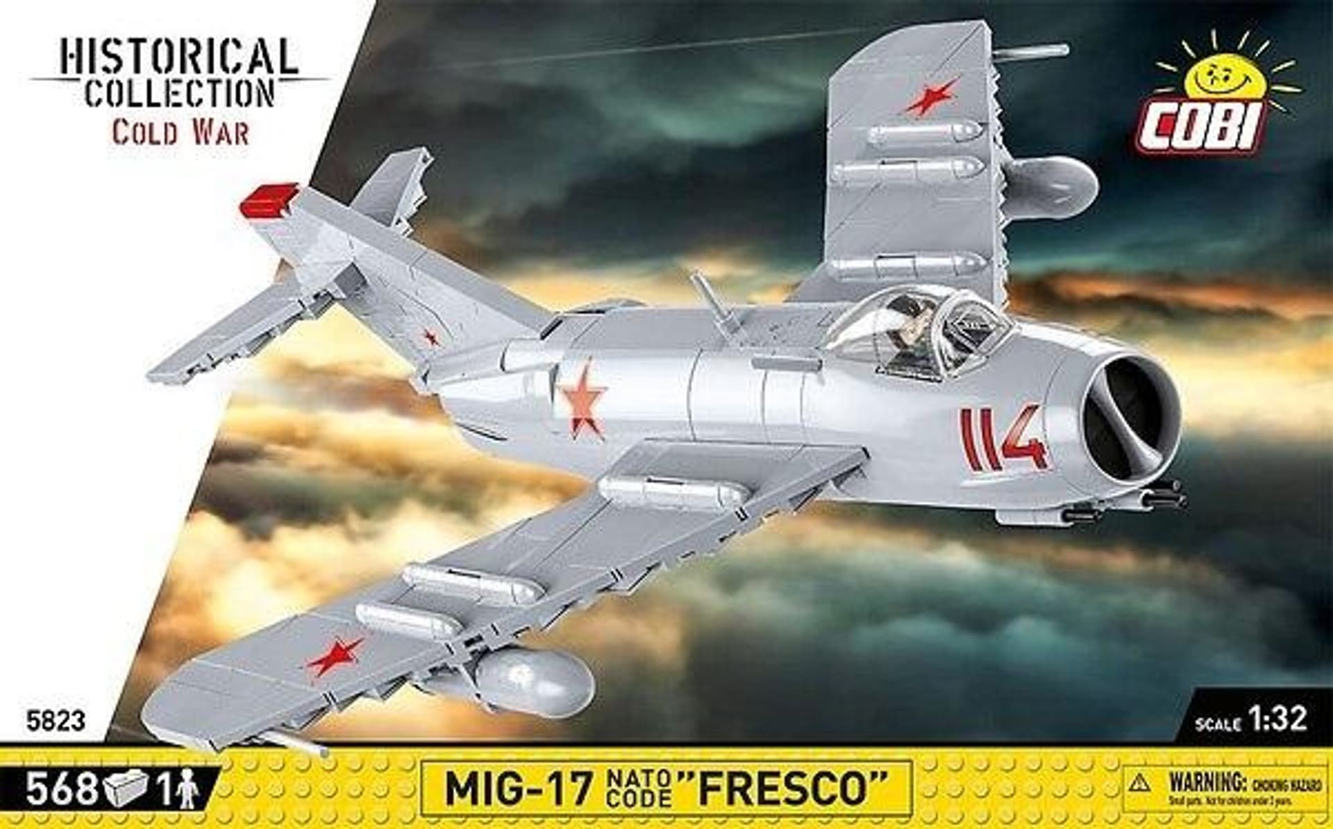 

HC Cold War MiG-17 NATO Code "Fresco"