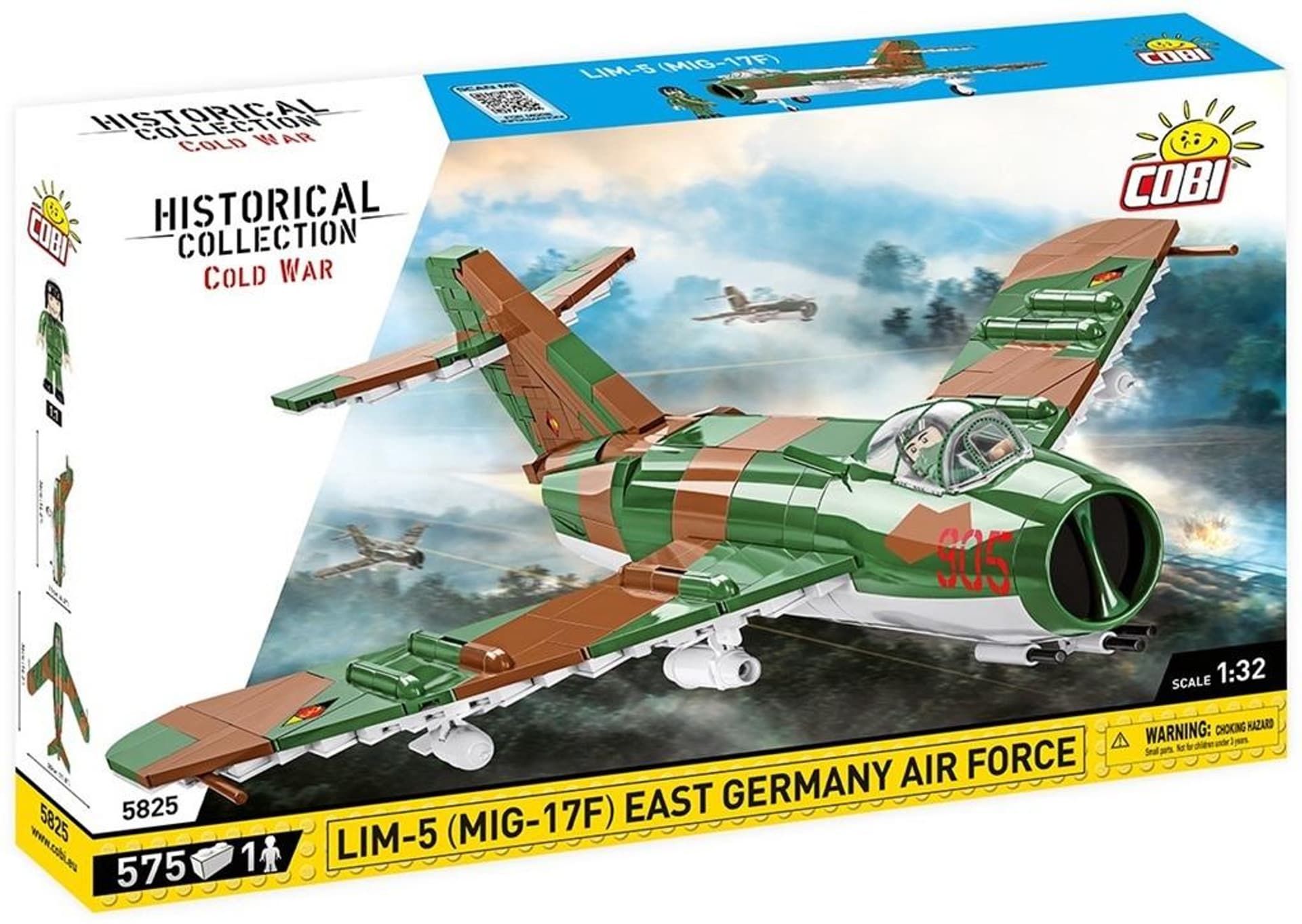 

HC Cold War Myśliwiec Lim-5 MiG-17F NRD