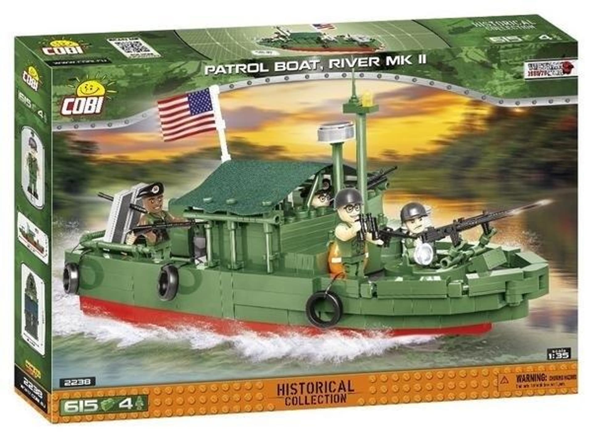 

HC Vietnam War Patrol Boat River Mk II
