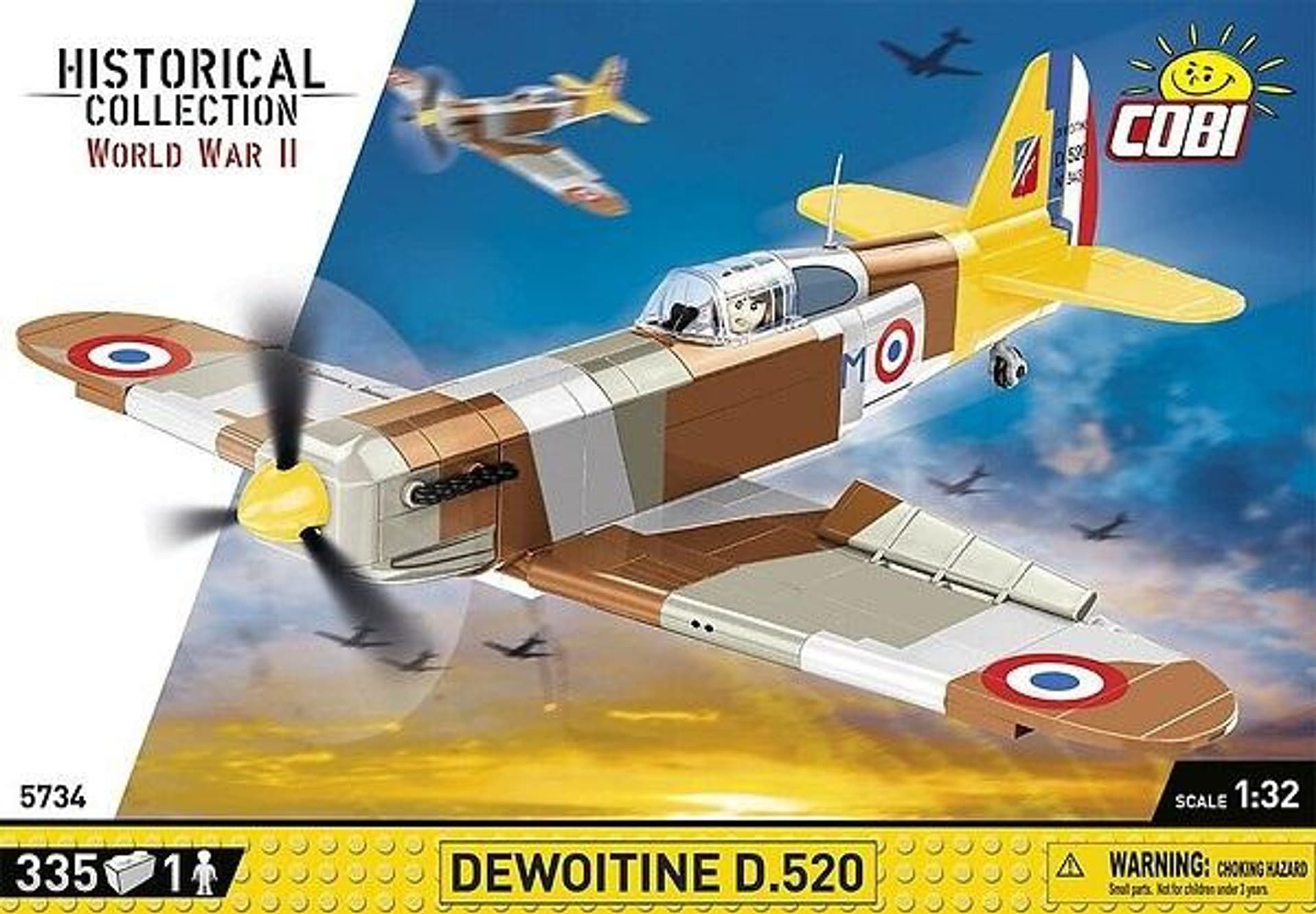 

HC WWII Dewoitine D.520