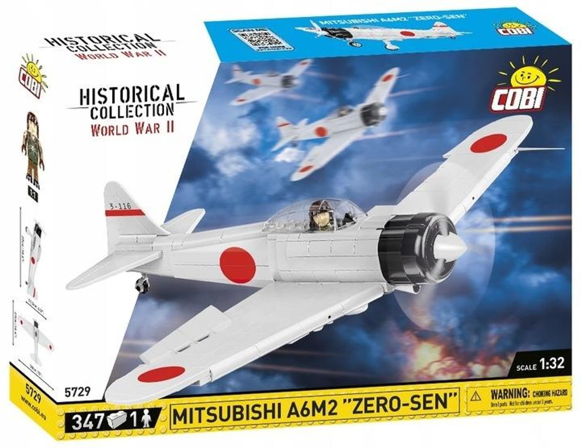 

HC WWII Mitsubishi A6M2 Zero-Sen 347 kl