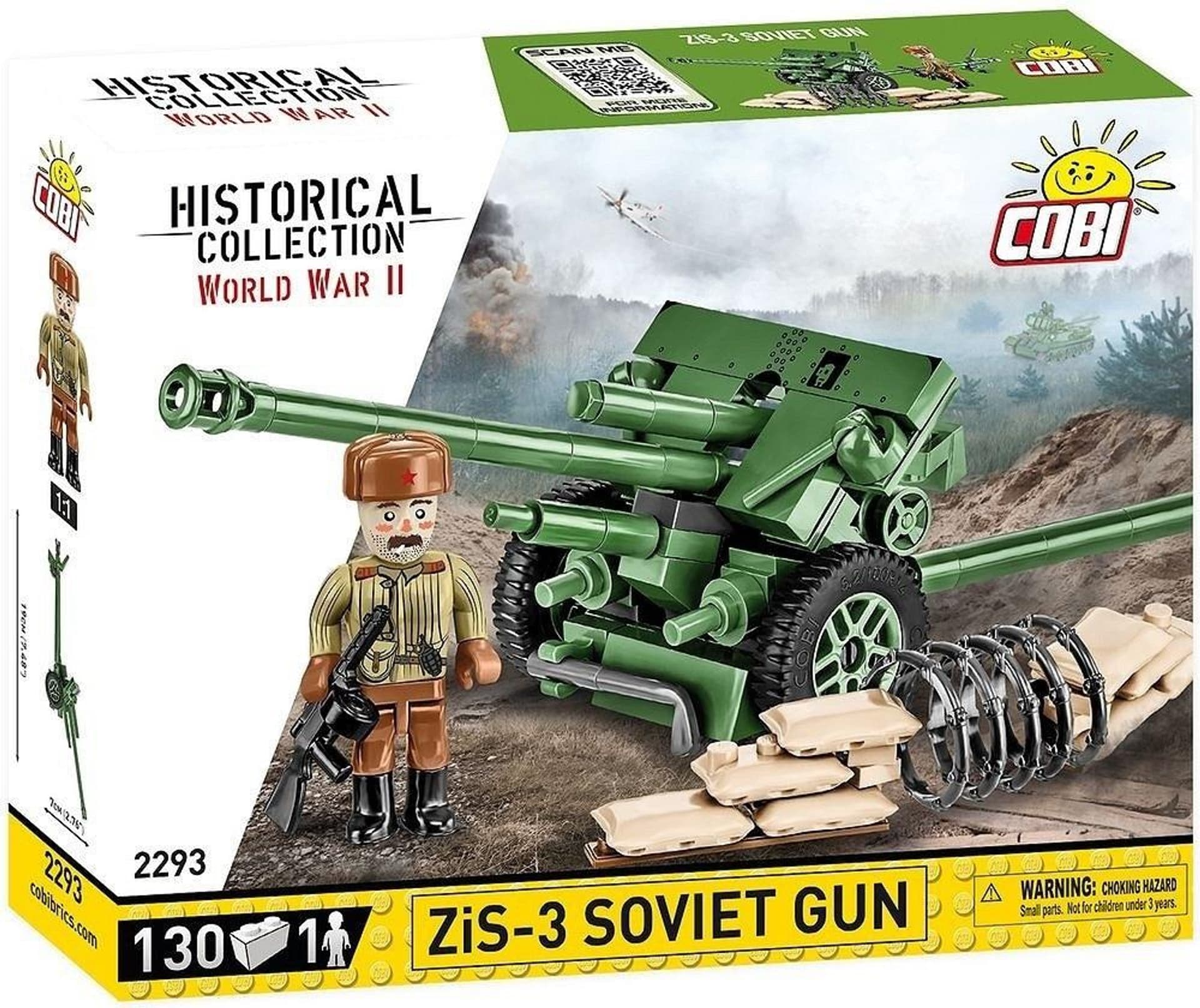 

HC WWII ZiS-3 76 mm Divisional Gun M1942