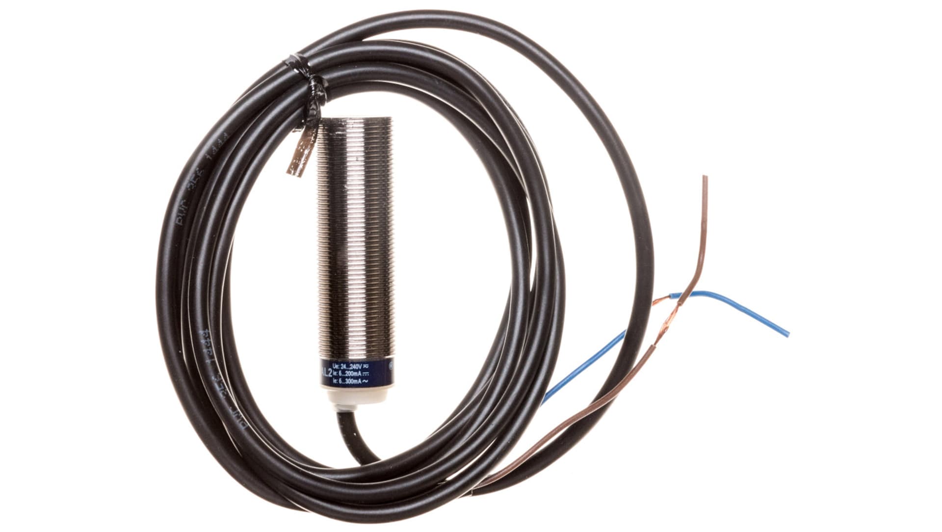 

Czujnik indukcyjny M18 8mm 24-240V AC/DC przewód 2m XS618B1MAL2