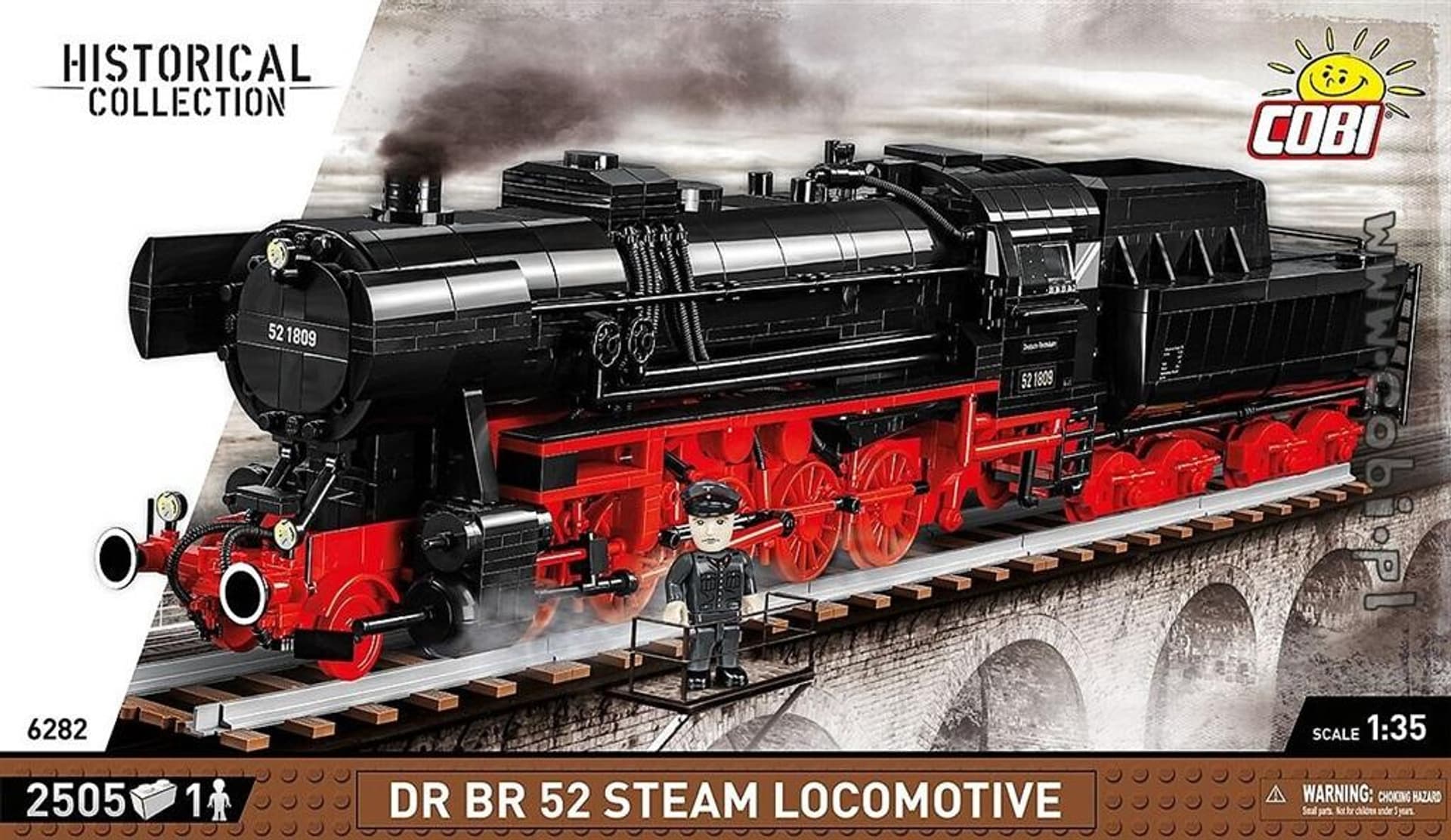 

Historical Collection DR BR 52 Steam Locomotive