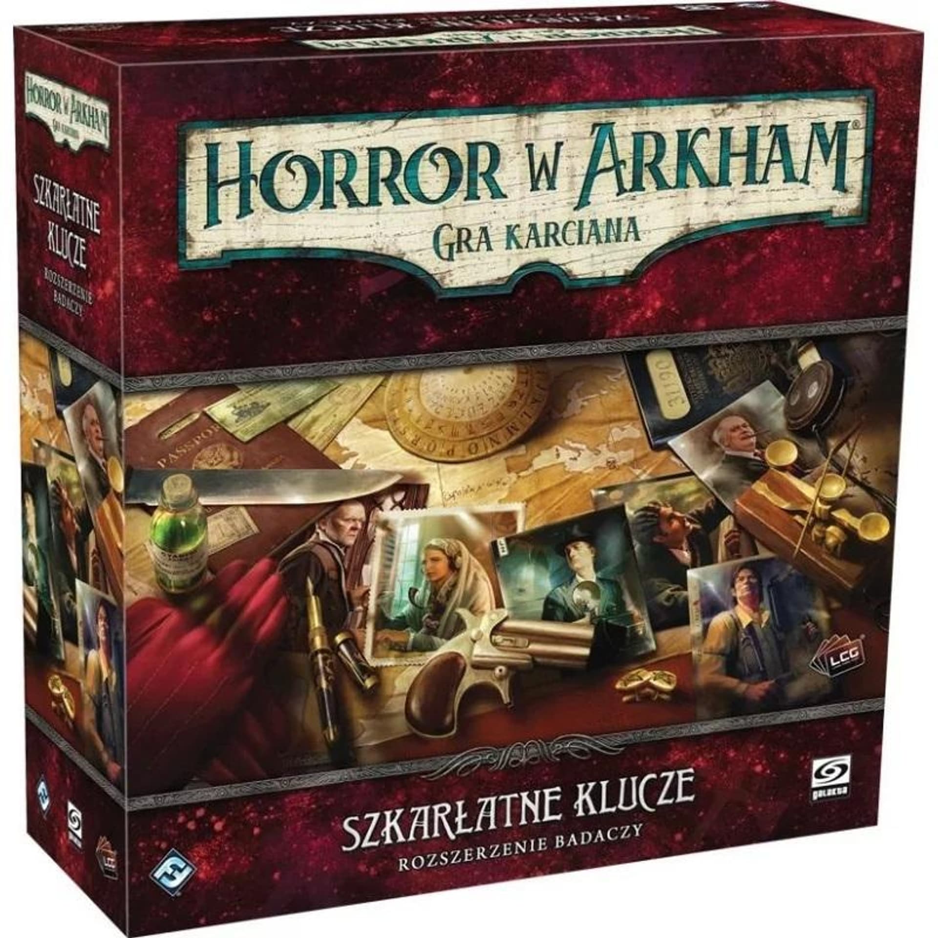 

HORROR W ARKHAM LCG (SZKARŁATNE KLUCZE) - Rozszerze badaczy, Szkarłatne klucze) - rozszerze badacz