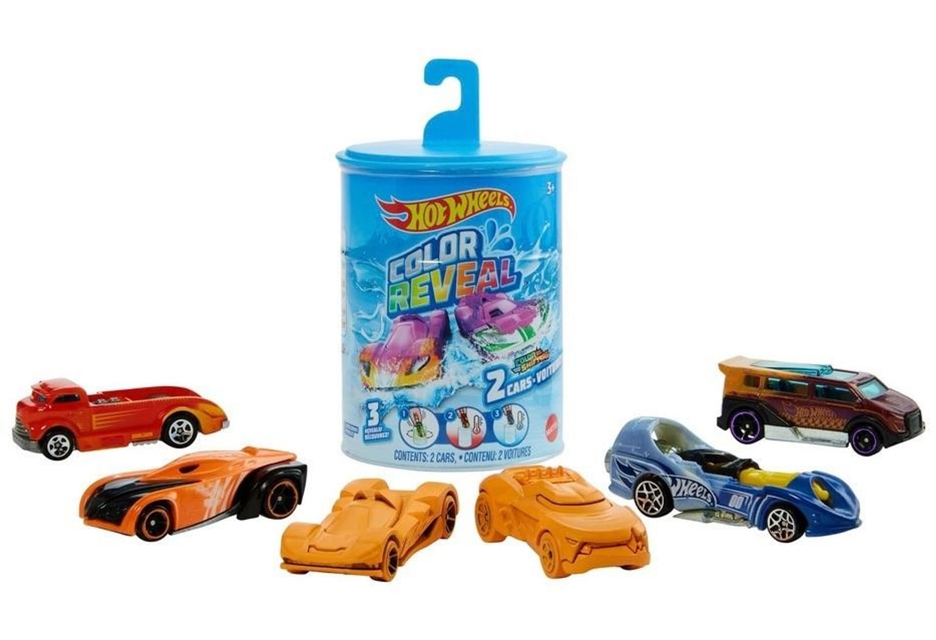 

Hot Wheels Color Reveal 2-pak samochodów