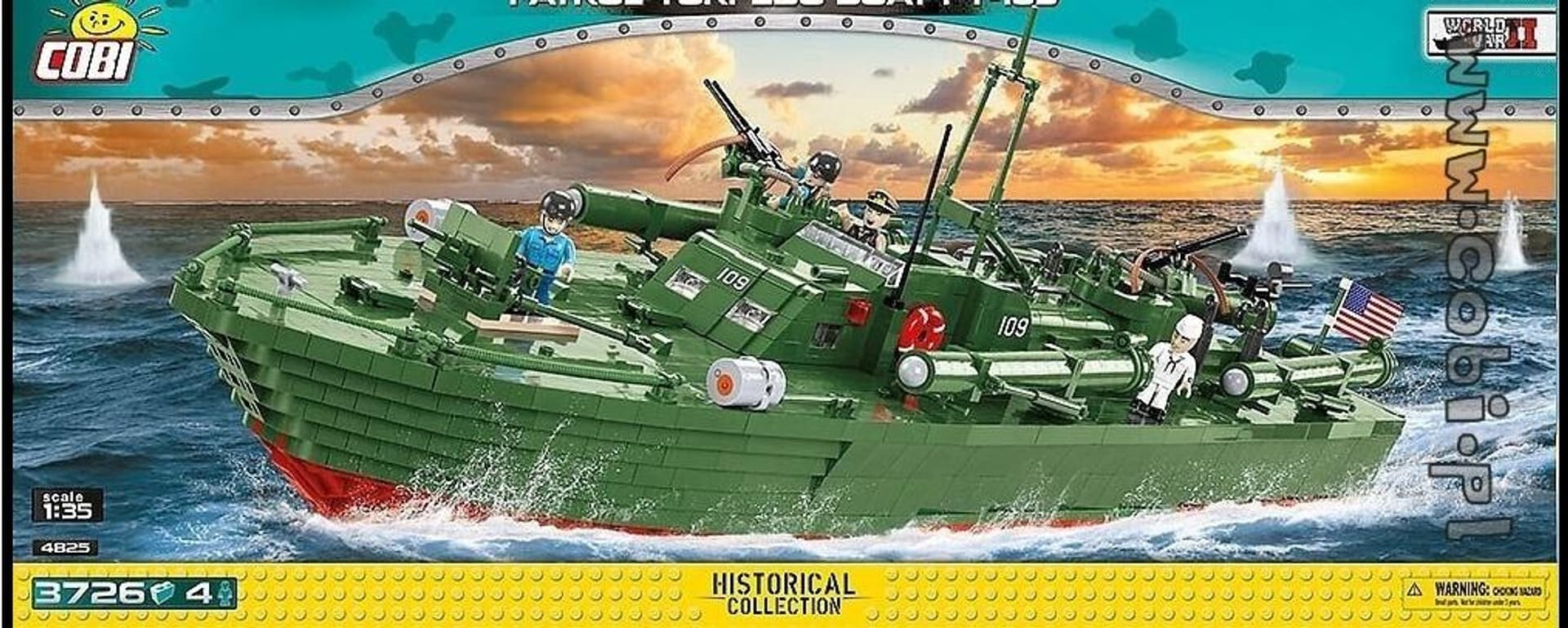 

HV WWII Patrol Torpedo Boat PT-109