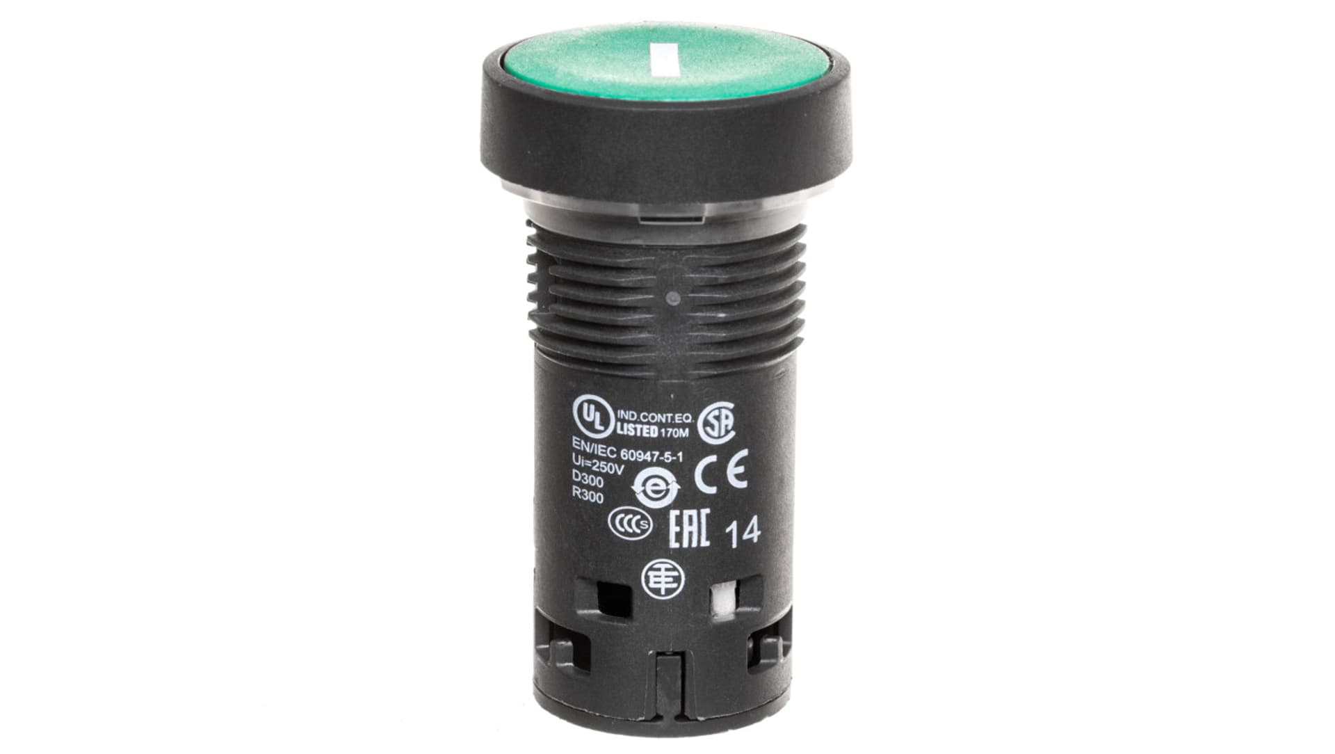 

Przycisk sterowniczy 22mm zielony z samopowrotem 1Z XB7NA3131