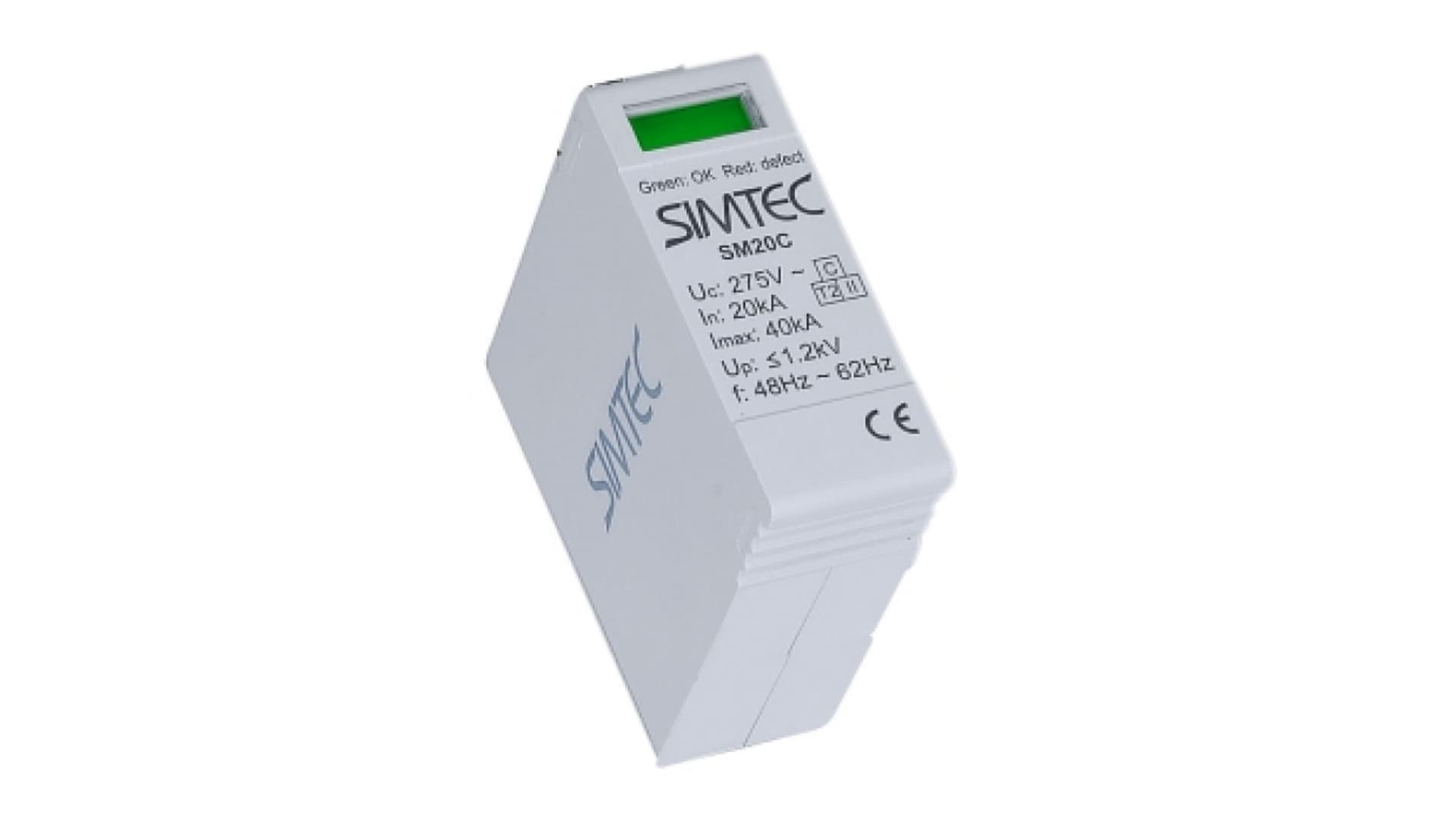 

Moduł ochronny warystorowy do Simtec klasy C Typ 2 (do KM20C, 1-275 i KM20C, 4-275) SPD MM20C-275 85101012, Do km20c/1-275 i km20c/4-275) spd mm20c-275 8510101