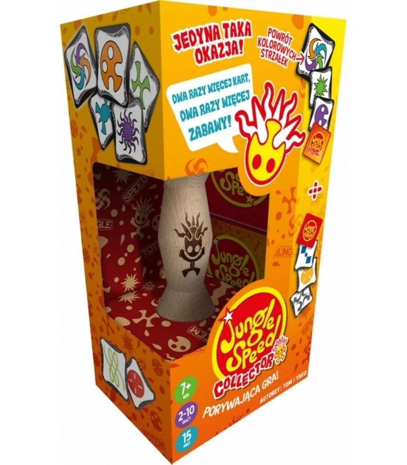 

Jungle Speed Collector (edycja polska) REBEL, Edycja polska) rebe