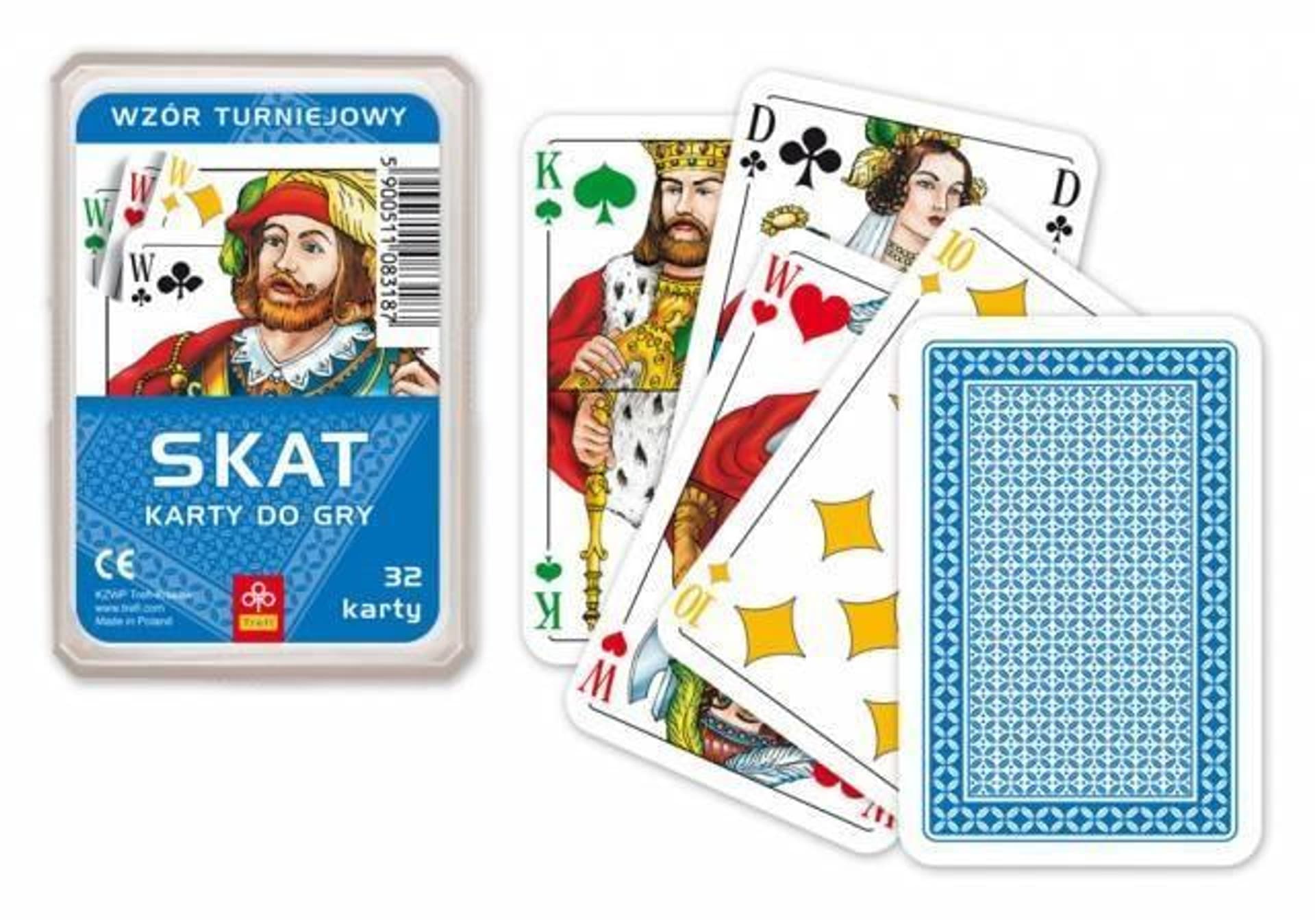 

Karty - Skat turniejowy TREFL